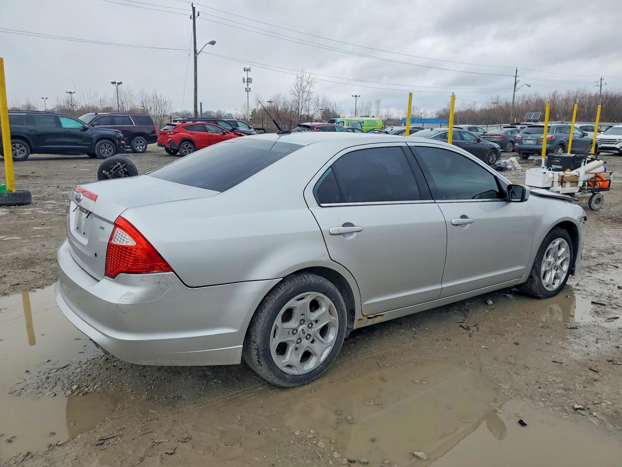 2011 Ford Fusion Se Silver vin: 3FAHP0HA8BR334166