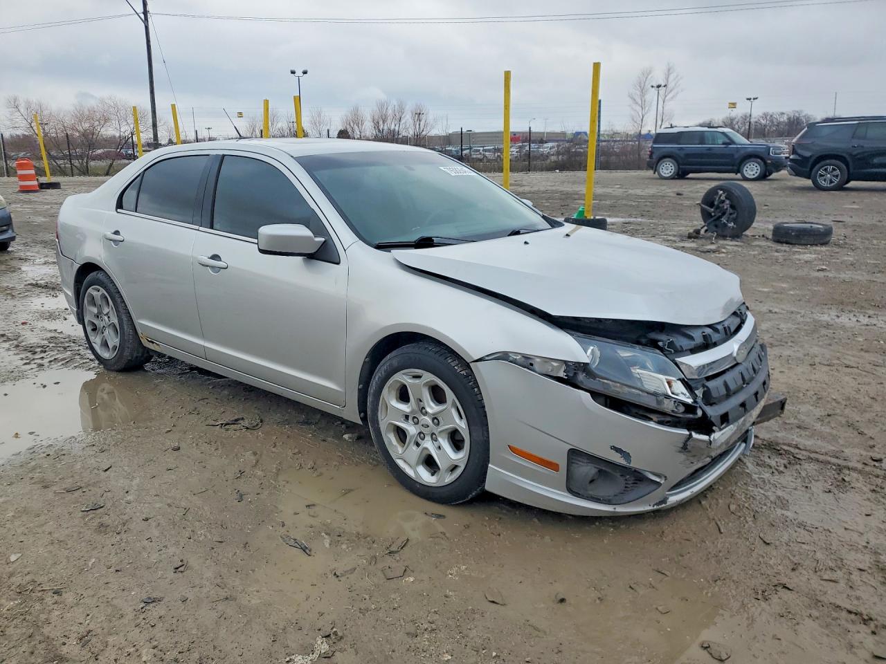 2011 Ford Fusion Se Silver vin: 3FAHP0HA8BR334166
