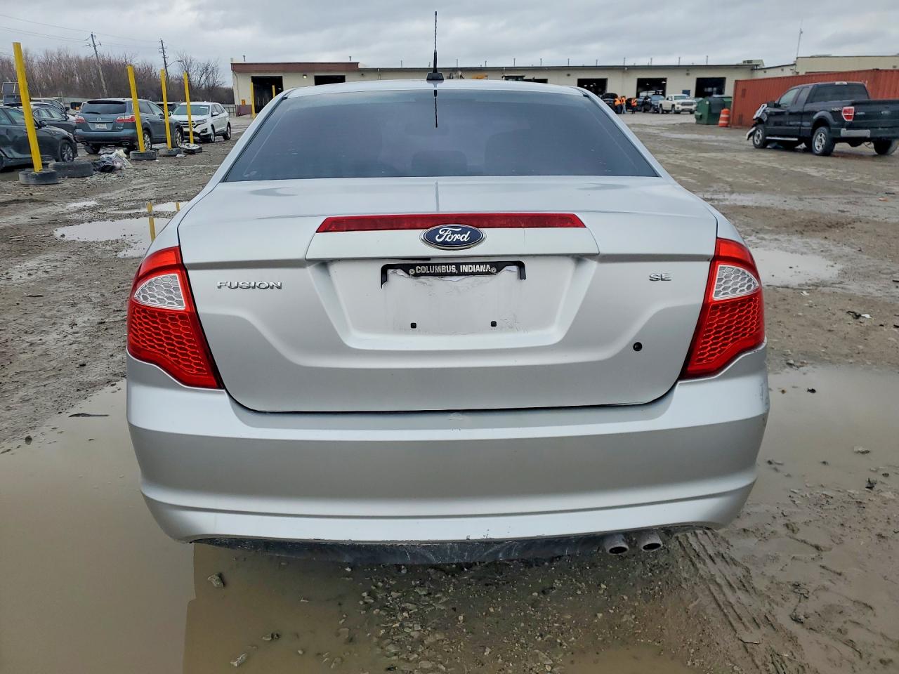 2011 Ford Fusion Se Silver vin: 3FAHP0HA8BR334166
