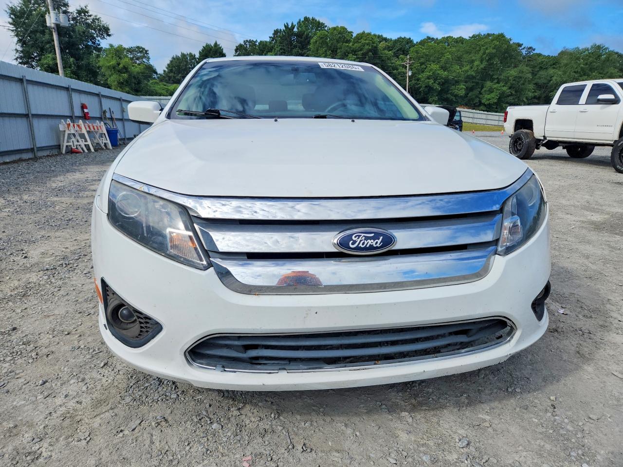 2012 Ford Fusion Se White vin: 3FAHP0HA8CR105536