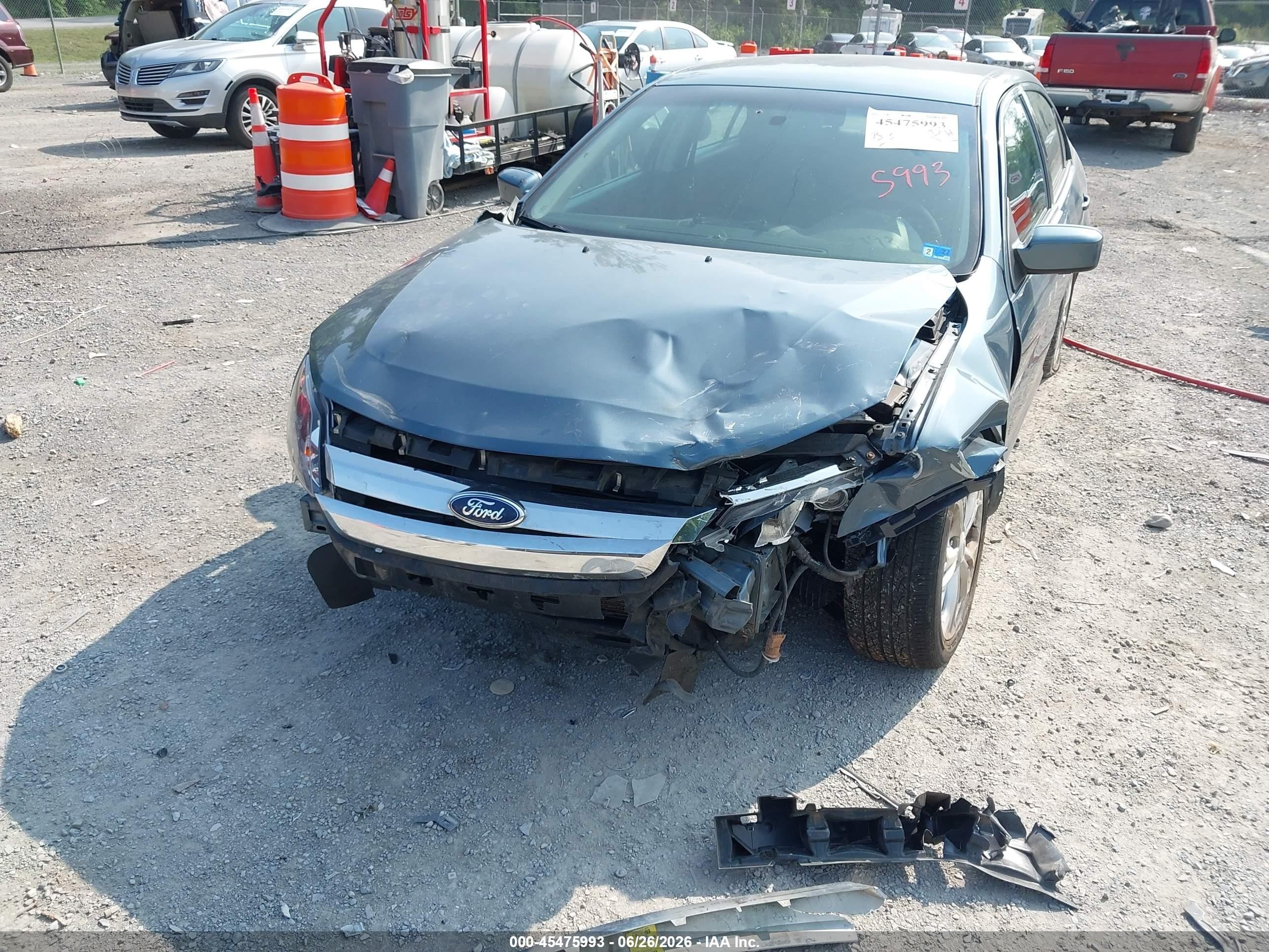 2012 Ford Fusion Se Blue vin: 3FAHP0HA8CR148483