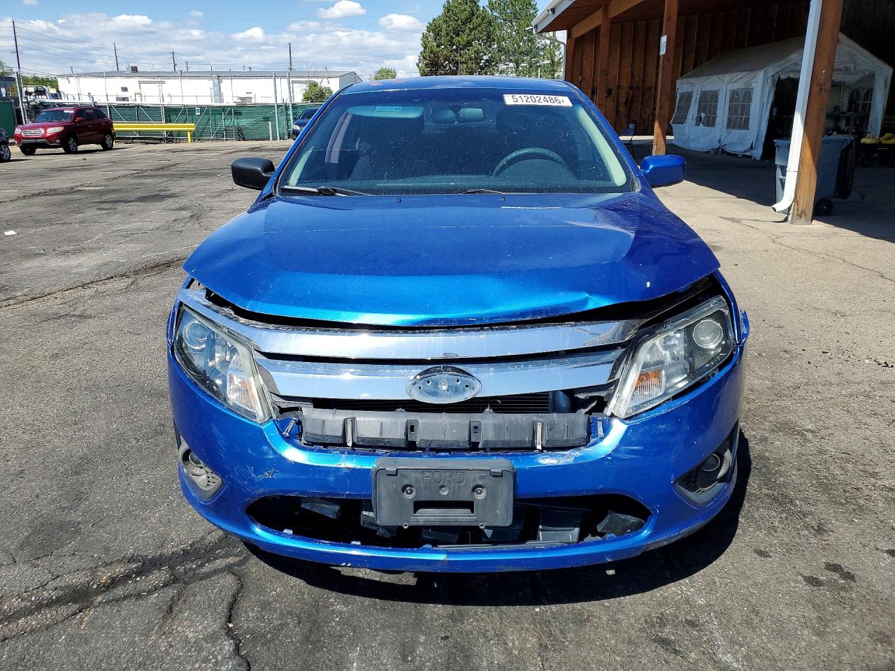 2012 Ford Fusion Se Blue vin: 3FAHP0HA8CR152467