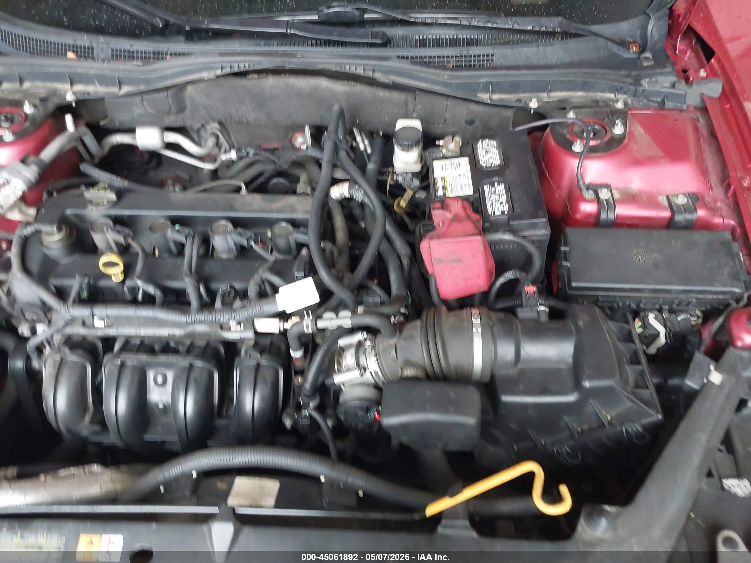 2012 Ford Fusion Se Красный vin: 3FAHP0HA8CR154896