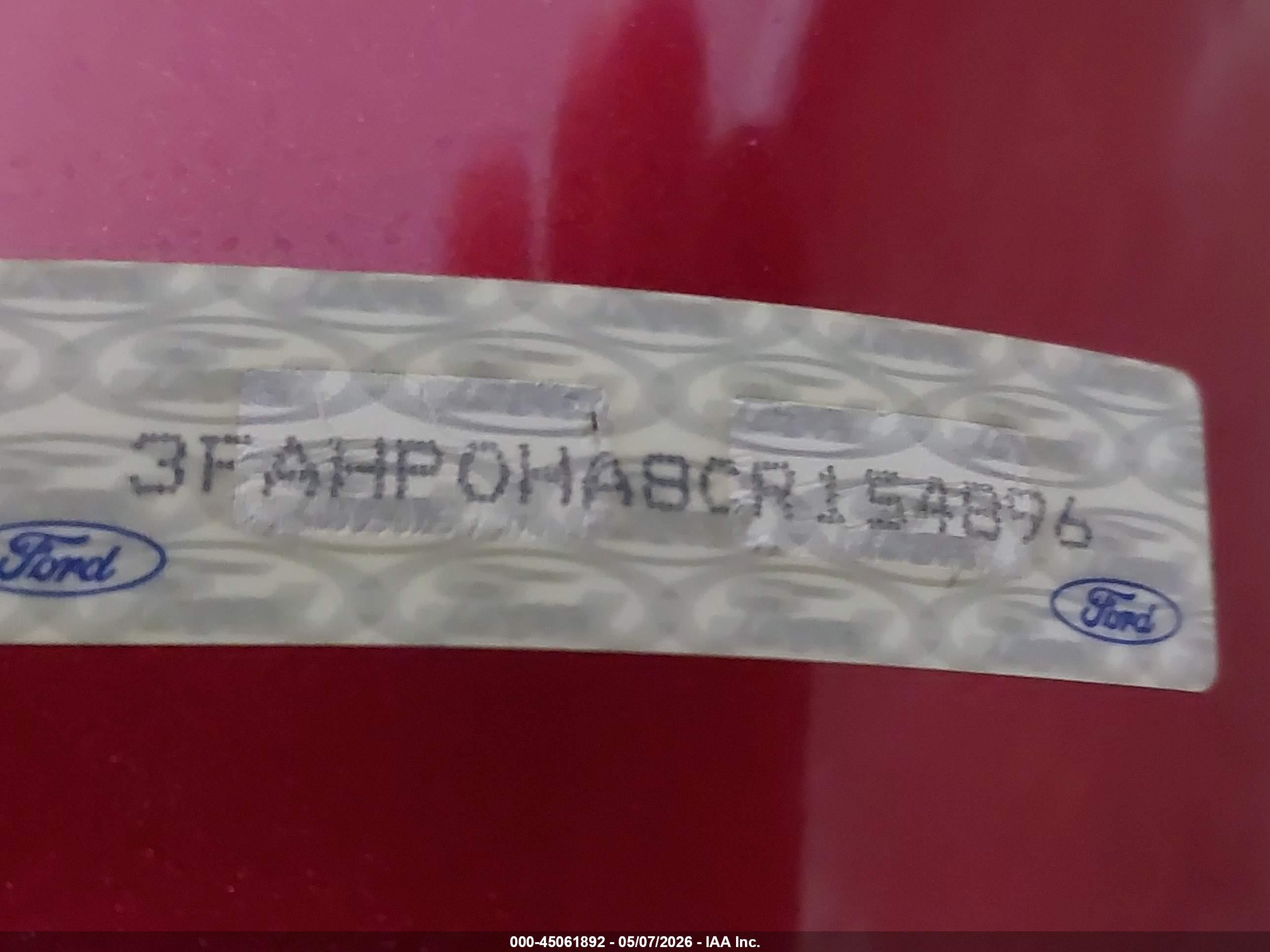 2012 Ford Fusion Se Красный vin: 3FAHP0HA8CR154896