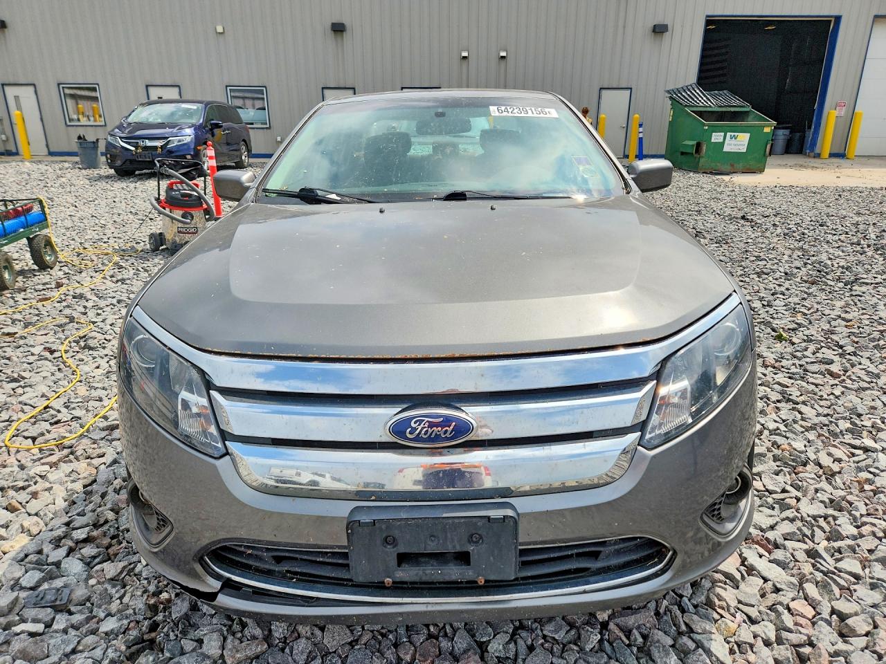 2012 Ford Fusion Se Gray vin: 3FAHP0HA8CR180124