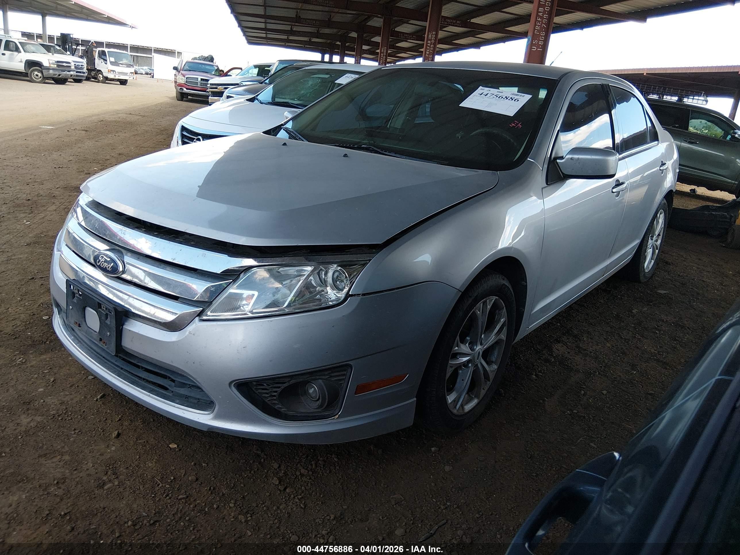 2012 Ford Fusion Se Silver vin: 3FAHP0HA8CR200436