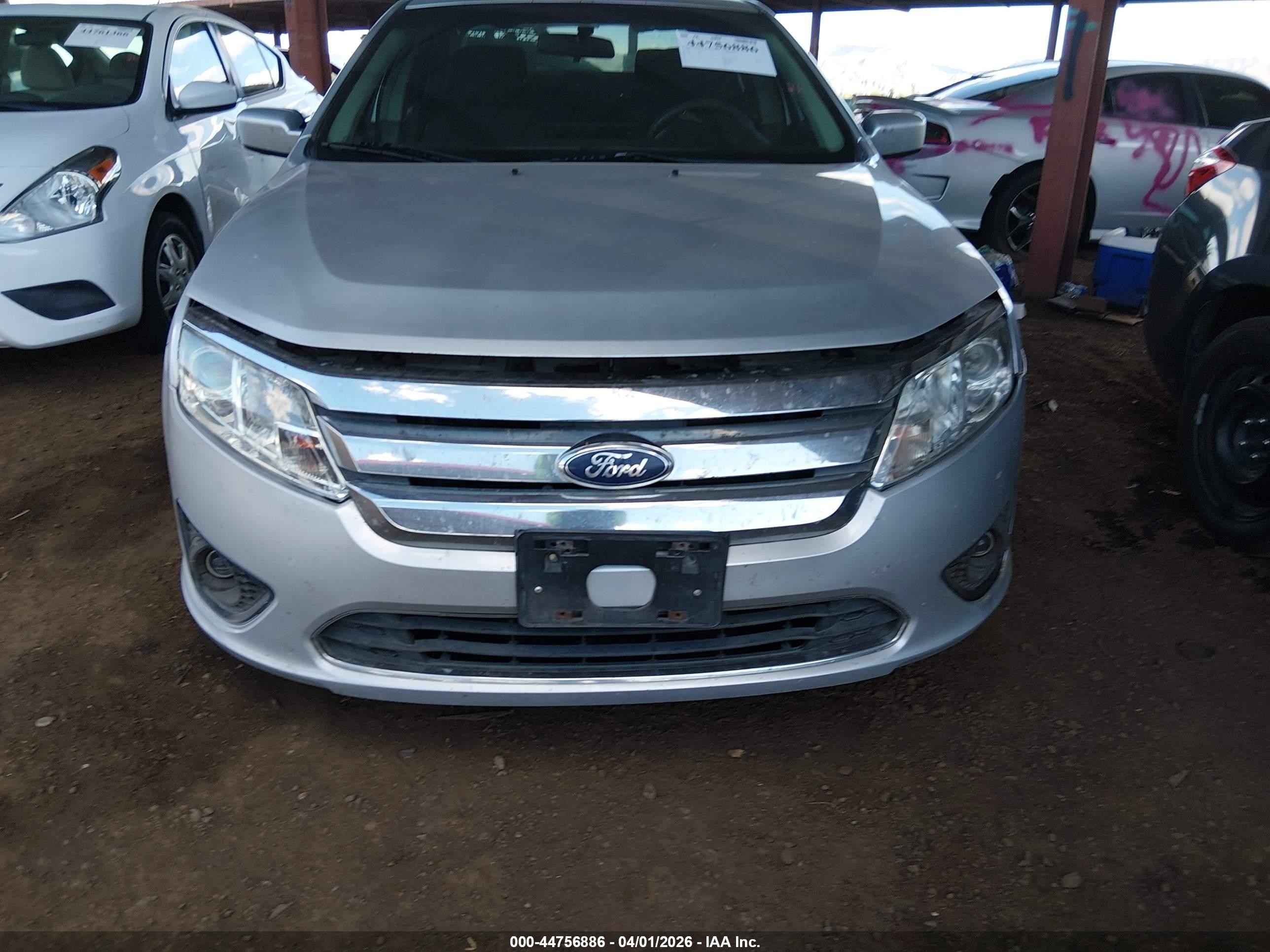 2012 Ford Fusion Se Silver vin: 3FAHP0HA8CR200436