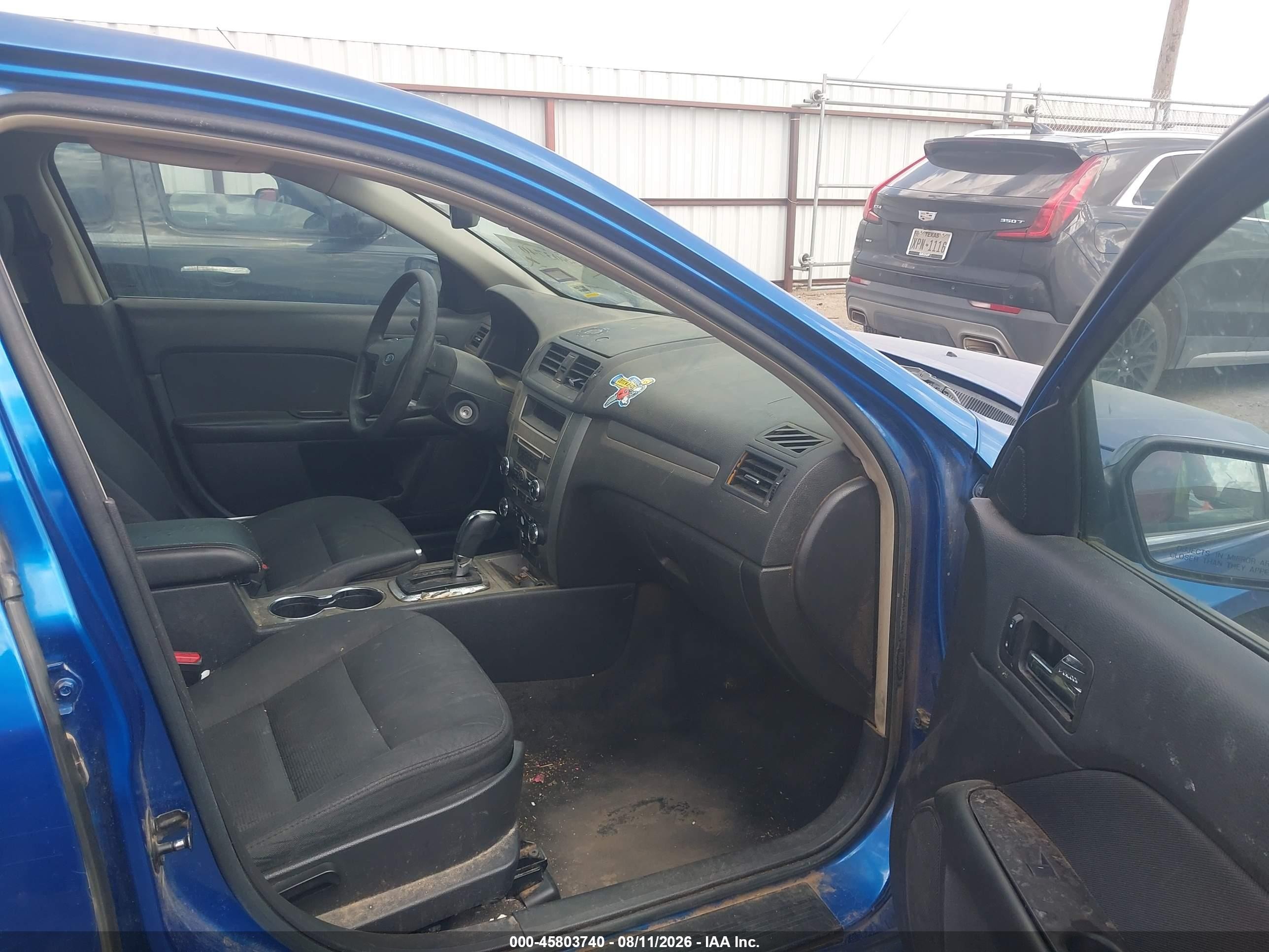 2012 Ford Fusion Se Blue vin: 3FAHP0HA8CR246672