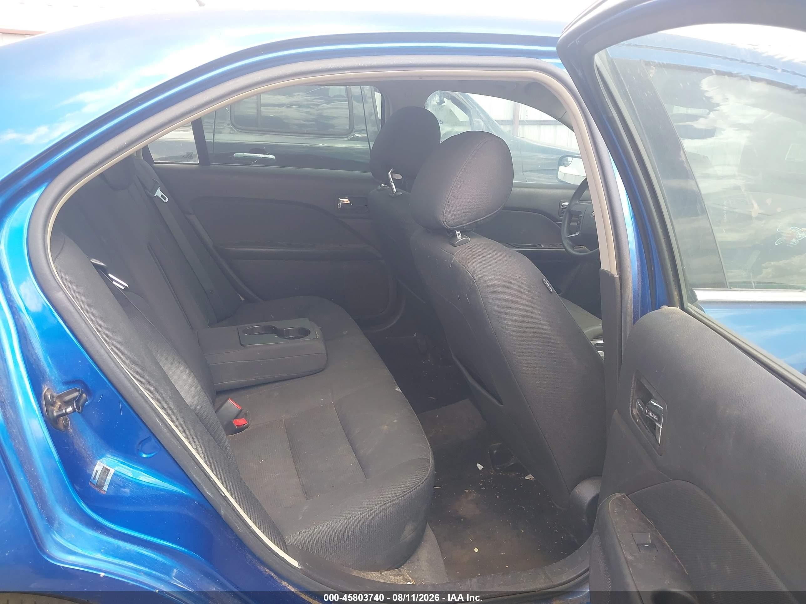 2012 Ford Fusion Se Blue vin: 3FAHP0HA8CR246672