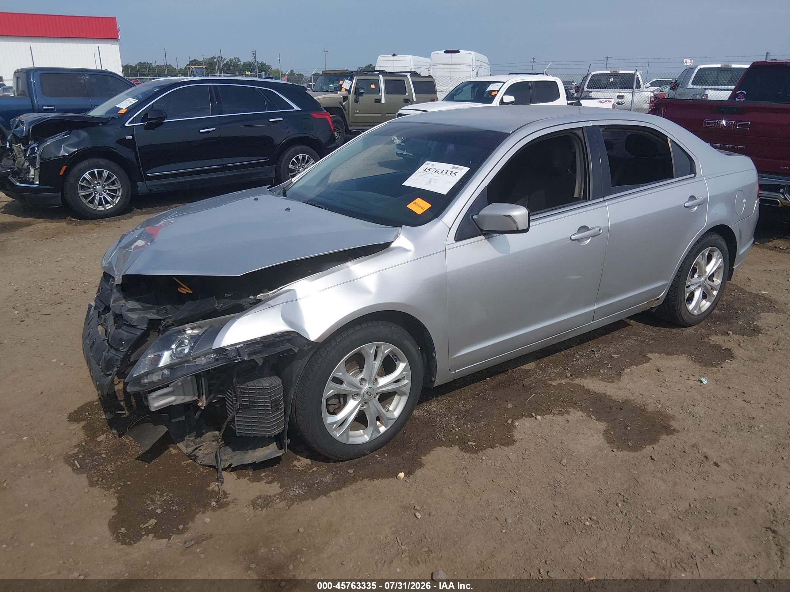 2012 Ford Fusion Se Silver vin: 3FAHP0HA8CR251533