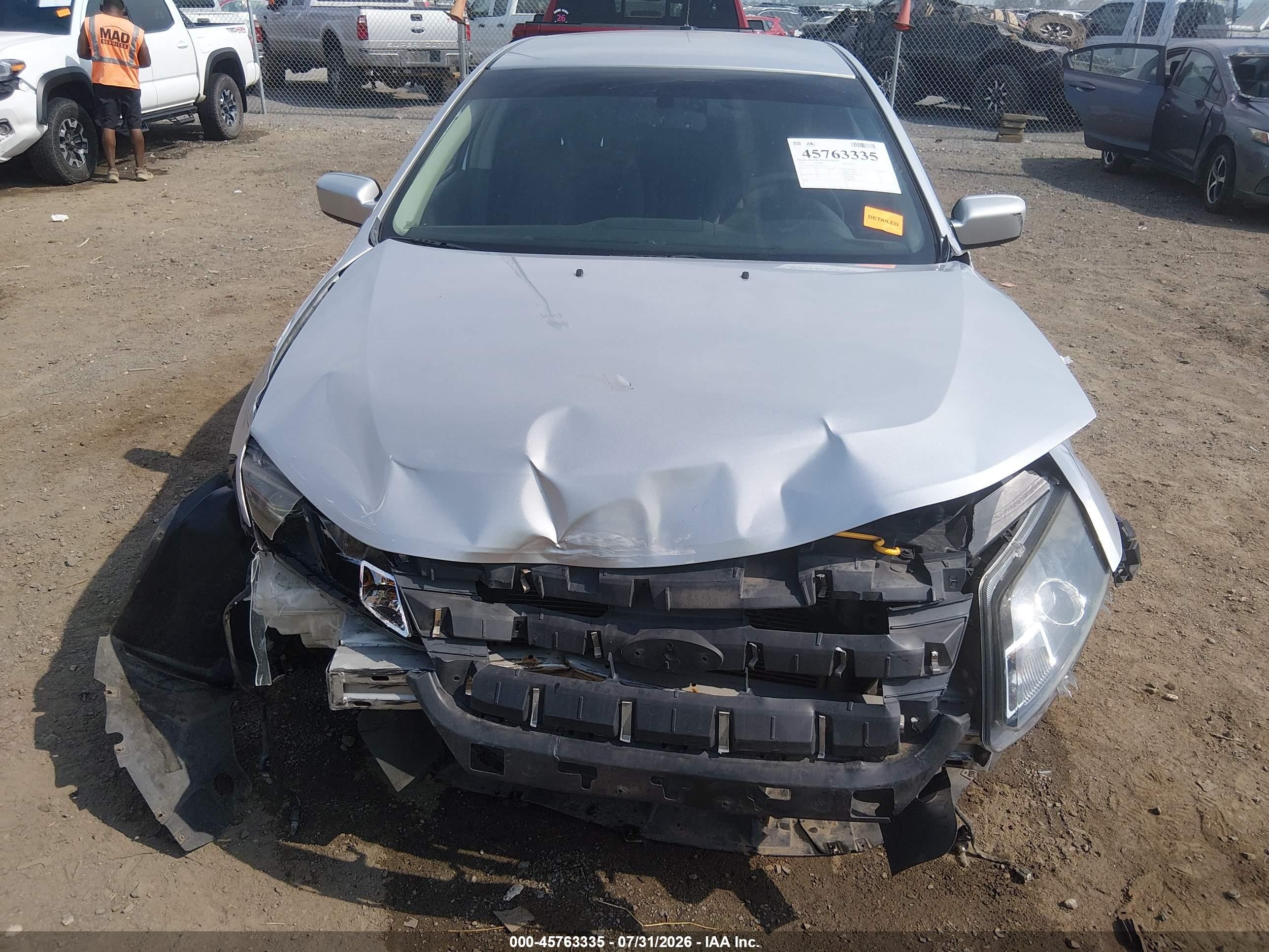 2012 Ford Fusion Se Silver vin: 3FAHP0HA8CR251533