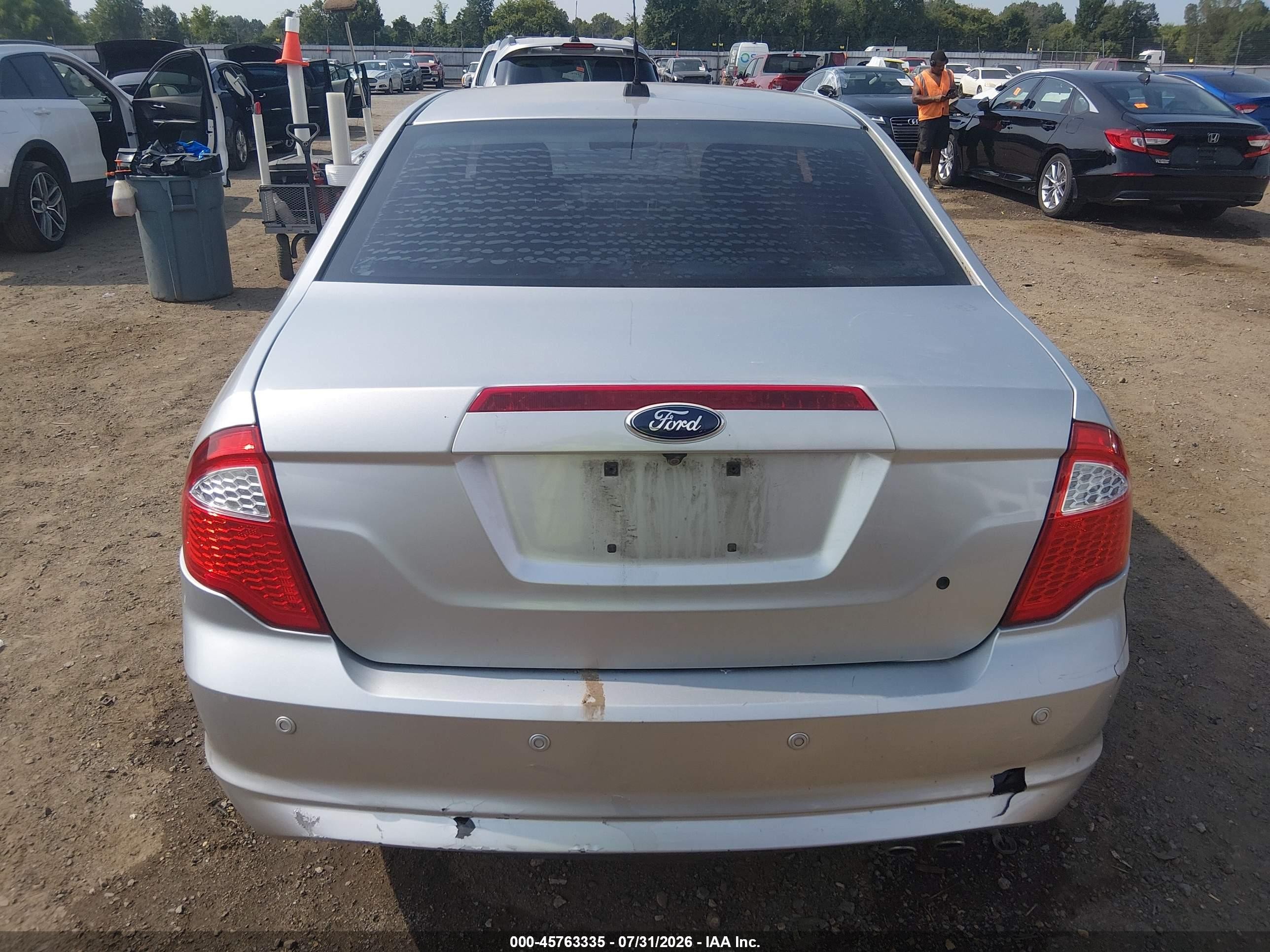 2012 Ford Fusion Se Silver vin: 3FAHP0HA8CR251533