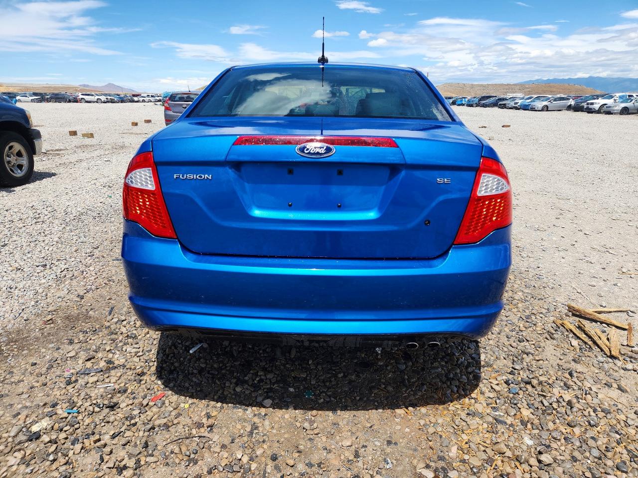 2012 Ford Fusion Se Синий vin: 3FAHP0HA8CR259728
