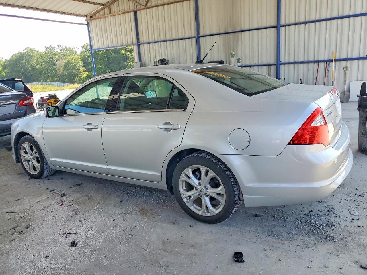 2012 Ford Fusion Silver vin: 3FAHP0HA8CR263620