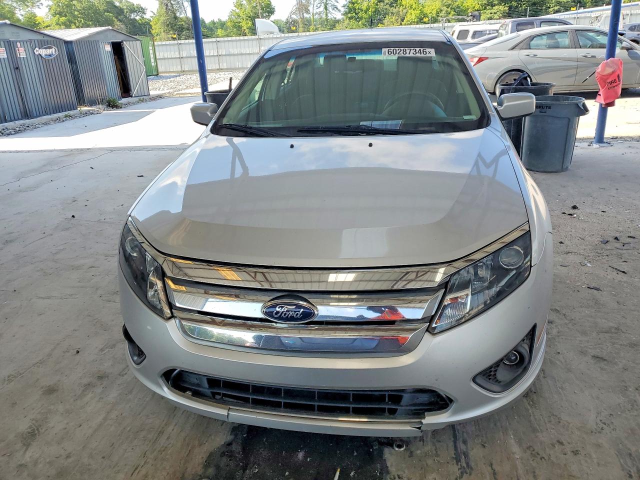 2012 Ford Fusion Silver vin: 3FAHP0HA8CR263620