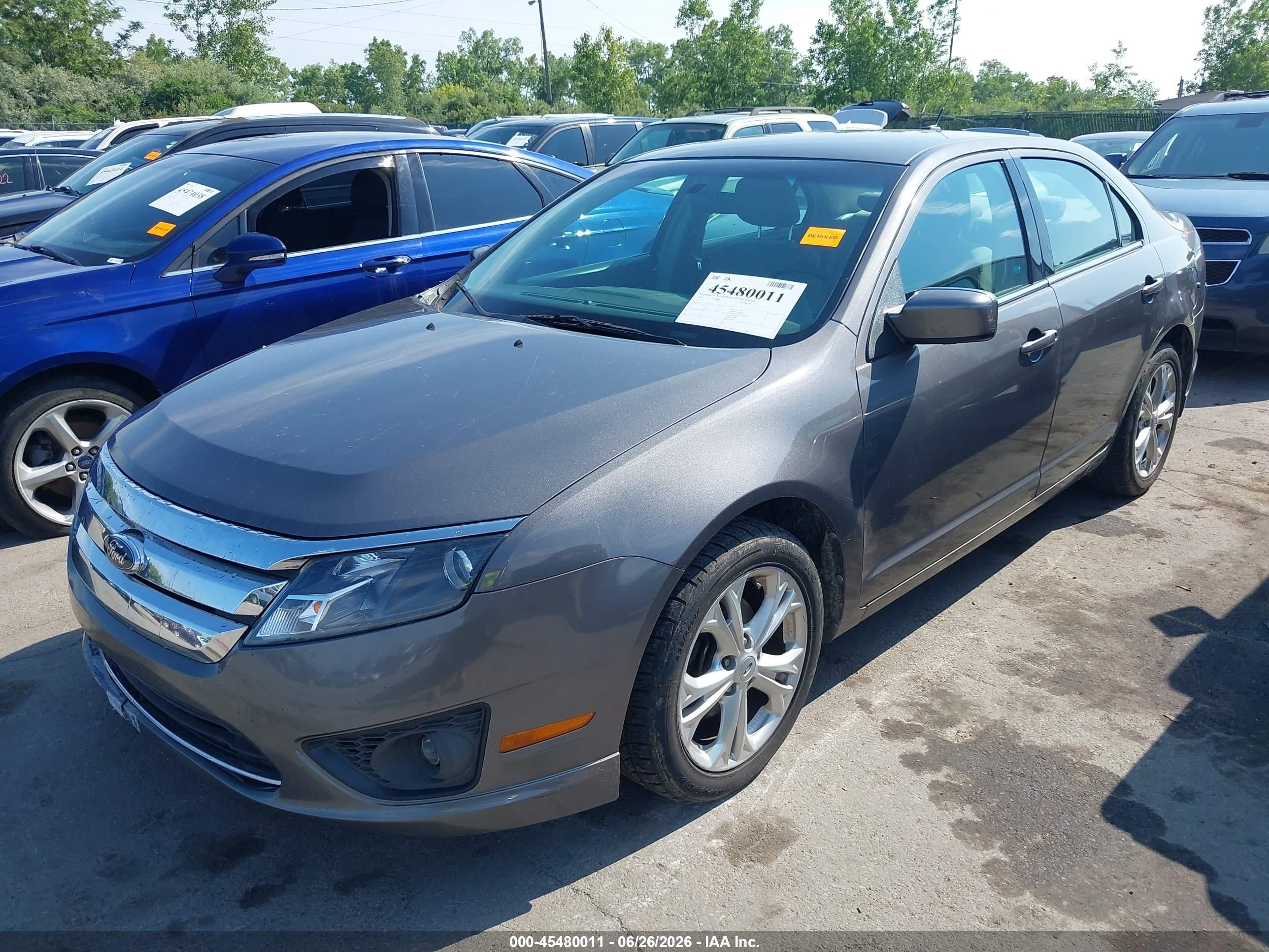 2012 Ford Fusion Se Gray vin: 3FAHP0HA8CR331656