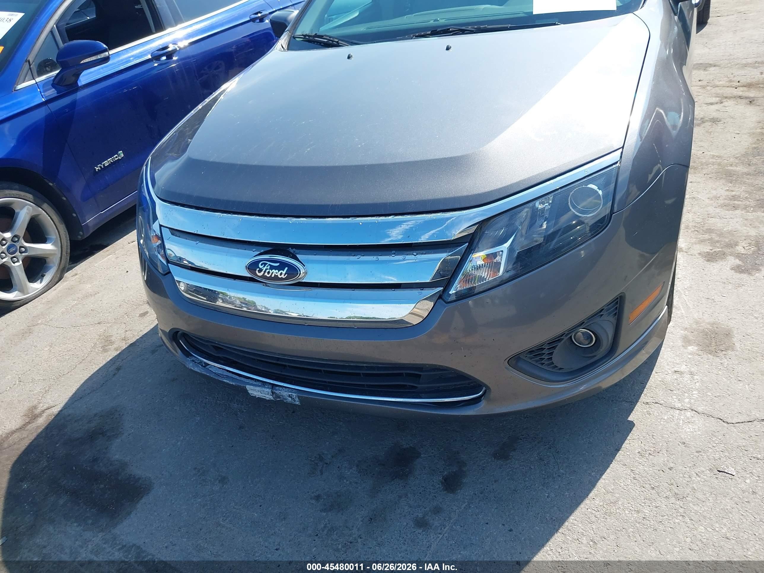 2012 Ford Fusion Se Gray vin: 3FAHP0HA8CR331656