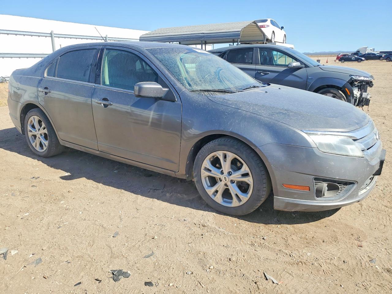 2012 Ford Fusion Se Charcoal vin: 3FAHP0HA8CR397785