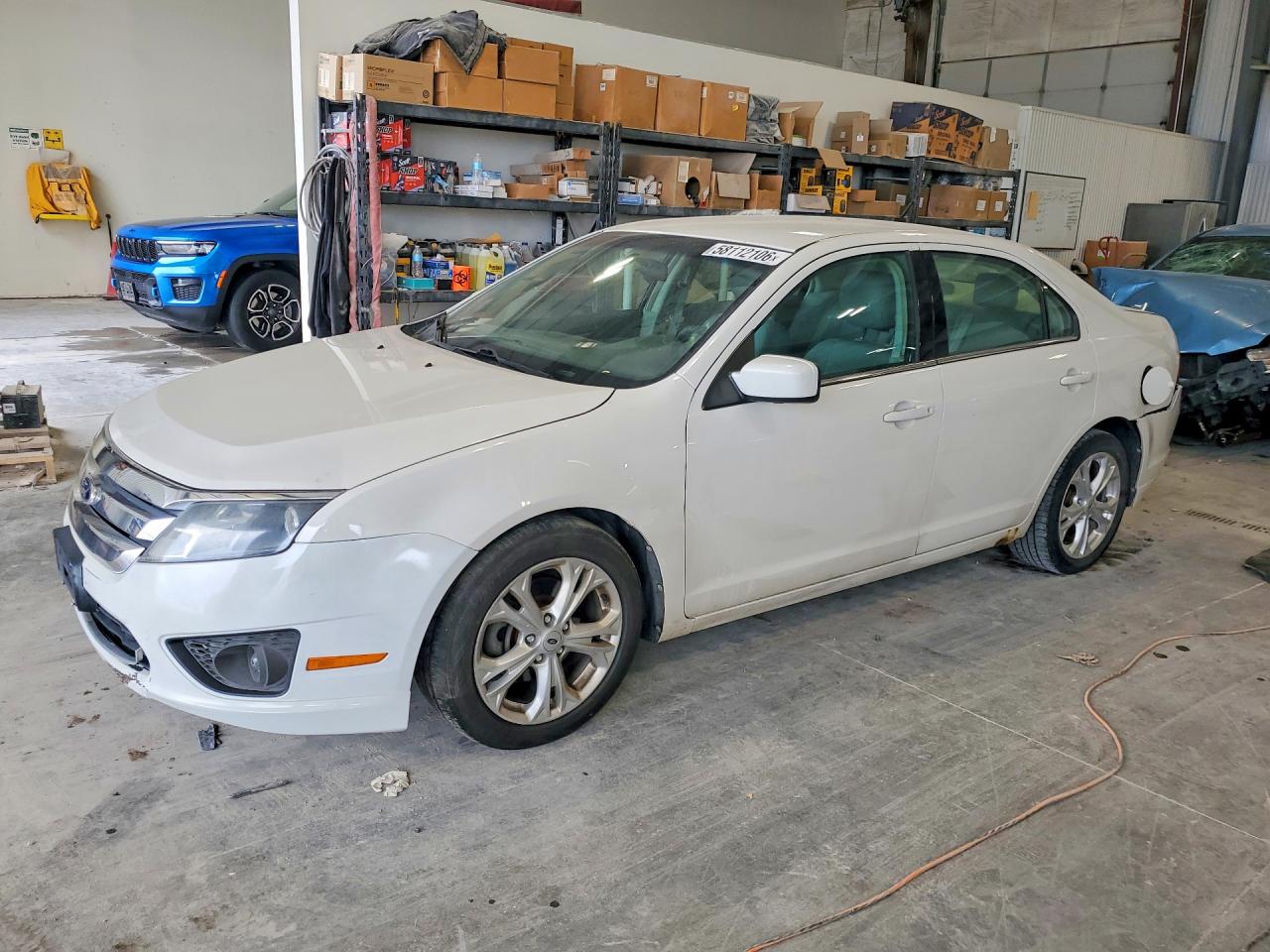 2012 Ford Fusion Se Белый vin: 3FAHP0HA8CR400572