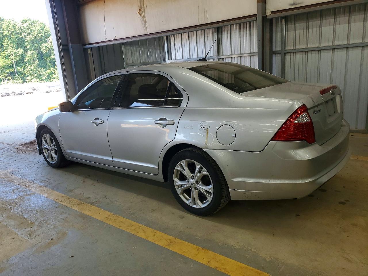 2012 Ford Fusion Se Silver vin: 3FAHP0HA8CR413189