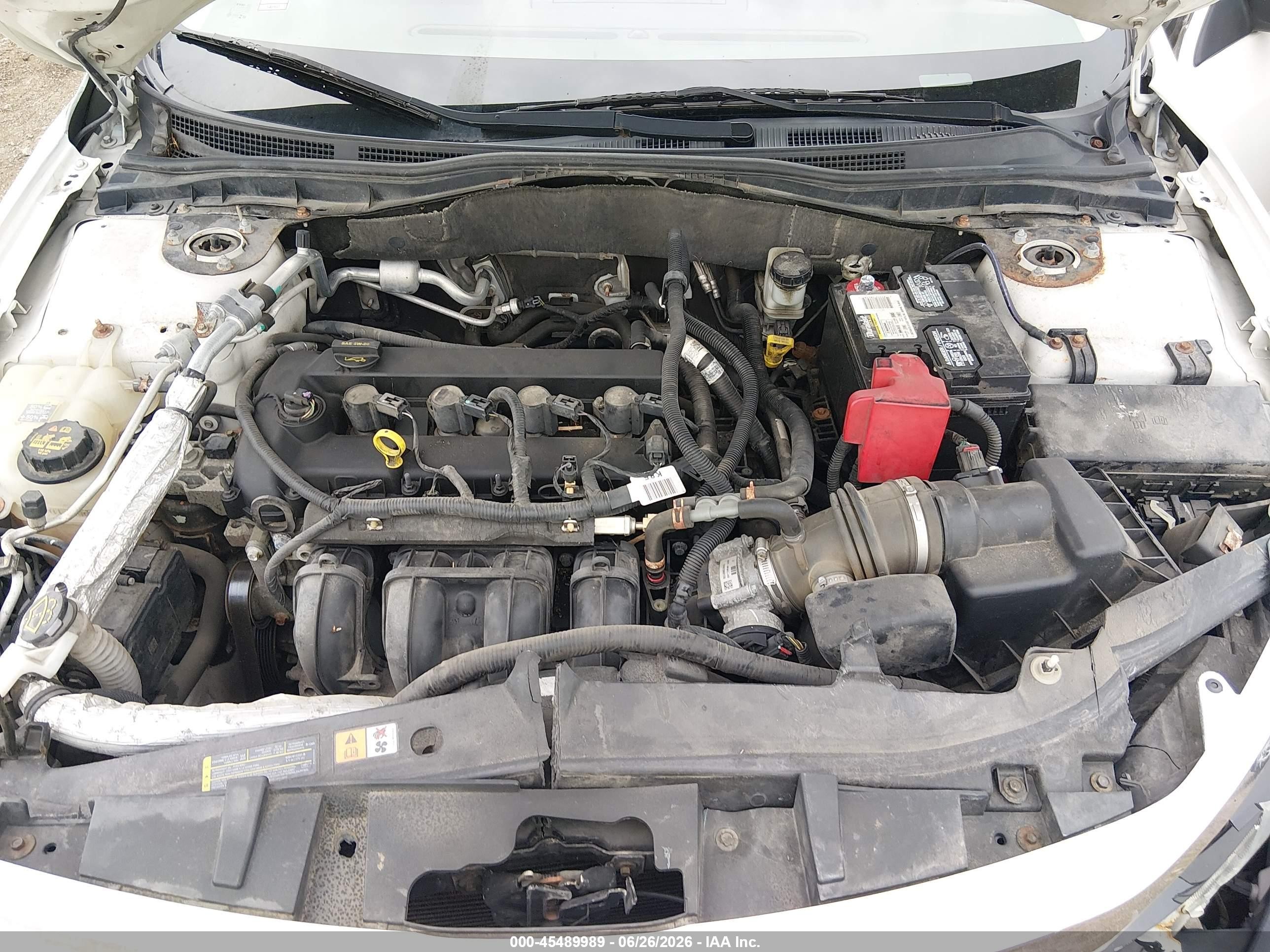 2012 Ford Fusion Se White vin: 3FAHP0HA8CR440473