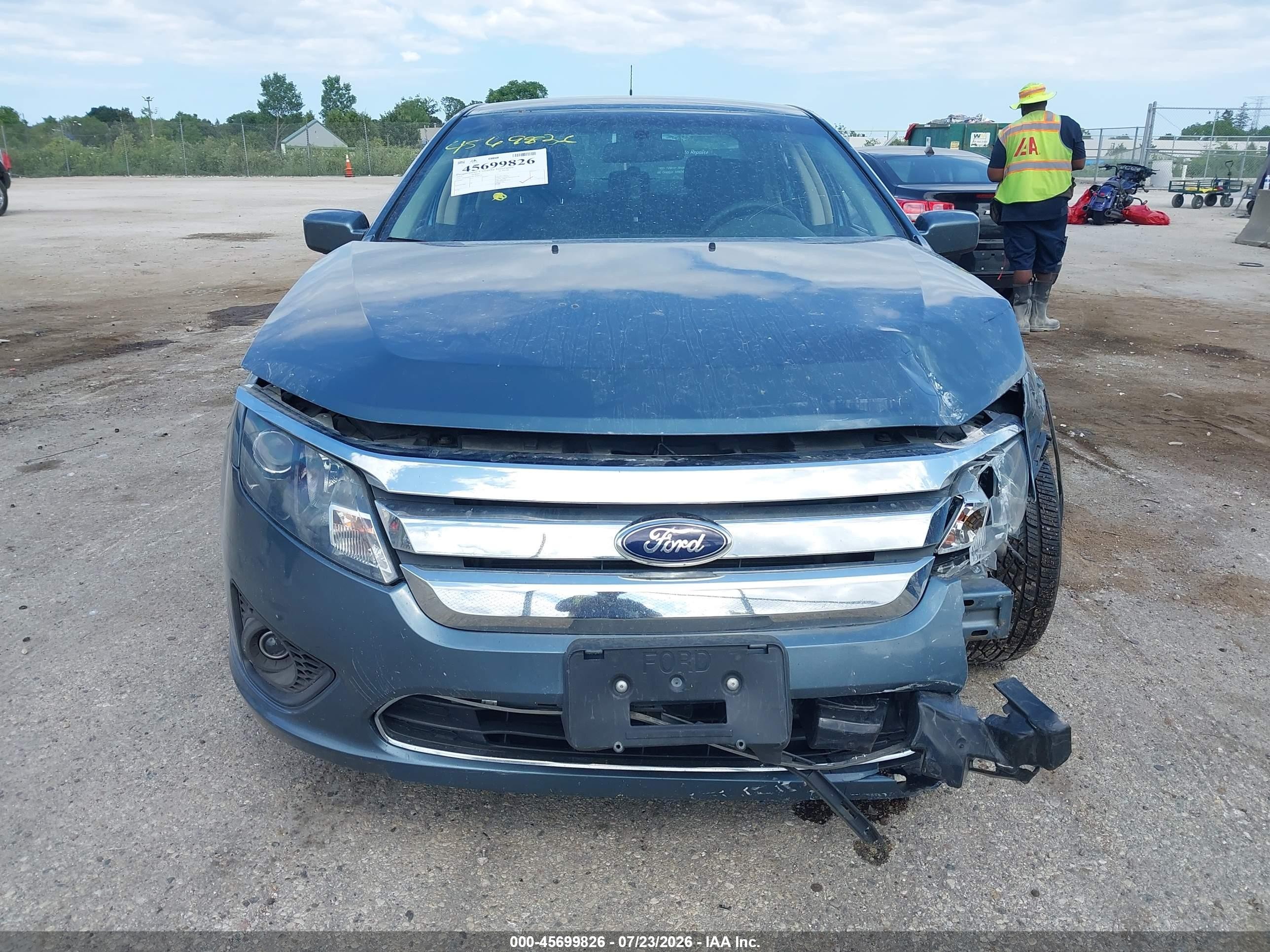 2012 Ford Fusion Se Blue vin: 3FAHP0HA8CR446774