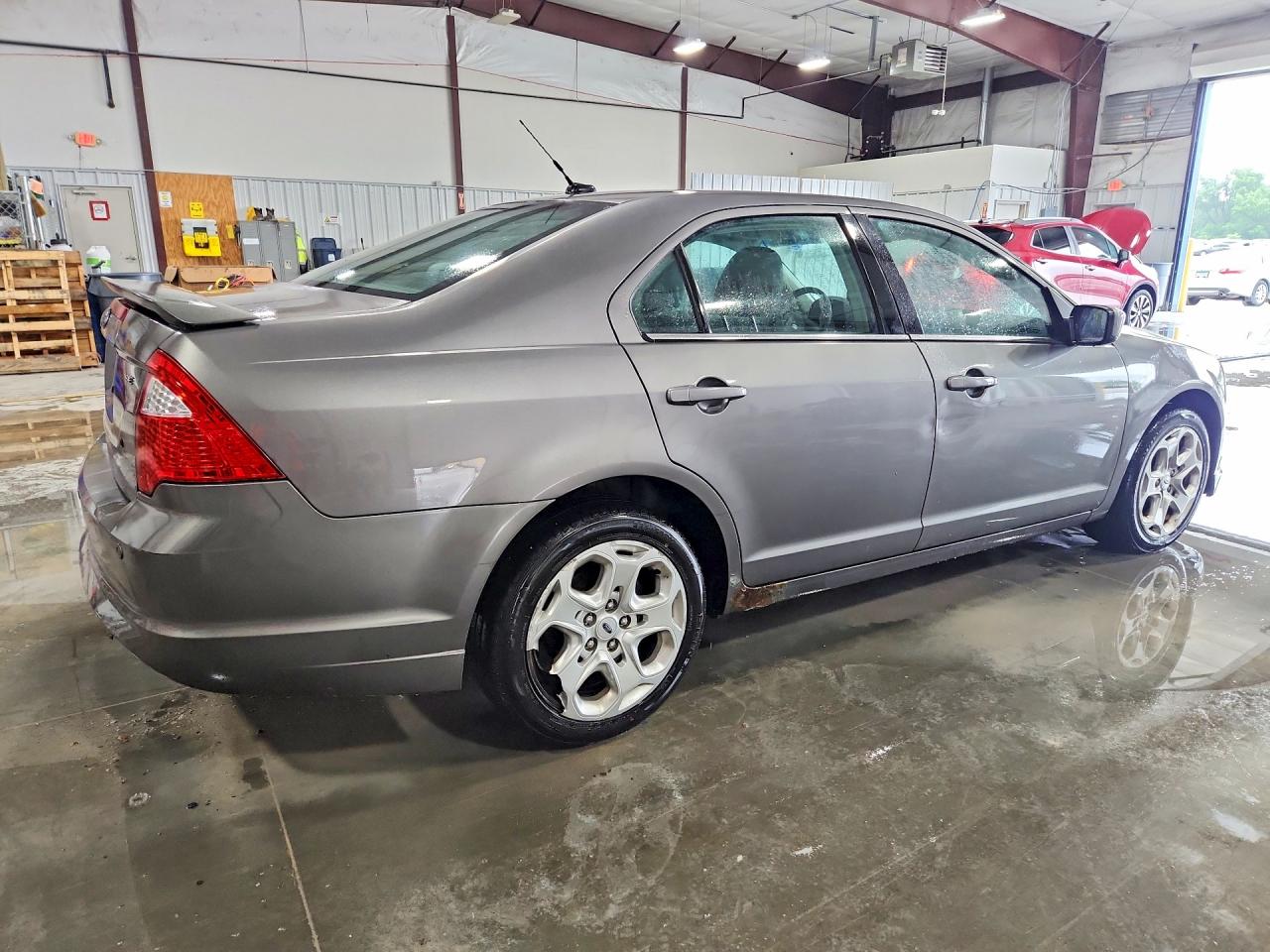 2010 Ford Fusion Se Gray vin: 3FAHP0HA9AR112931
