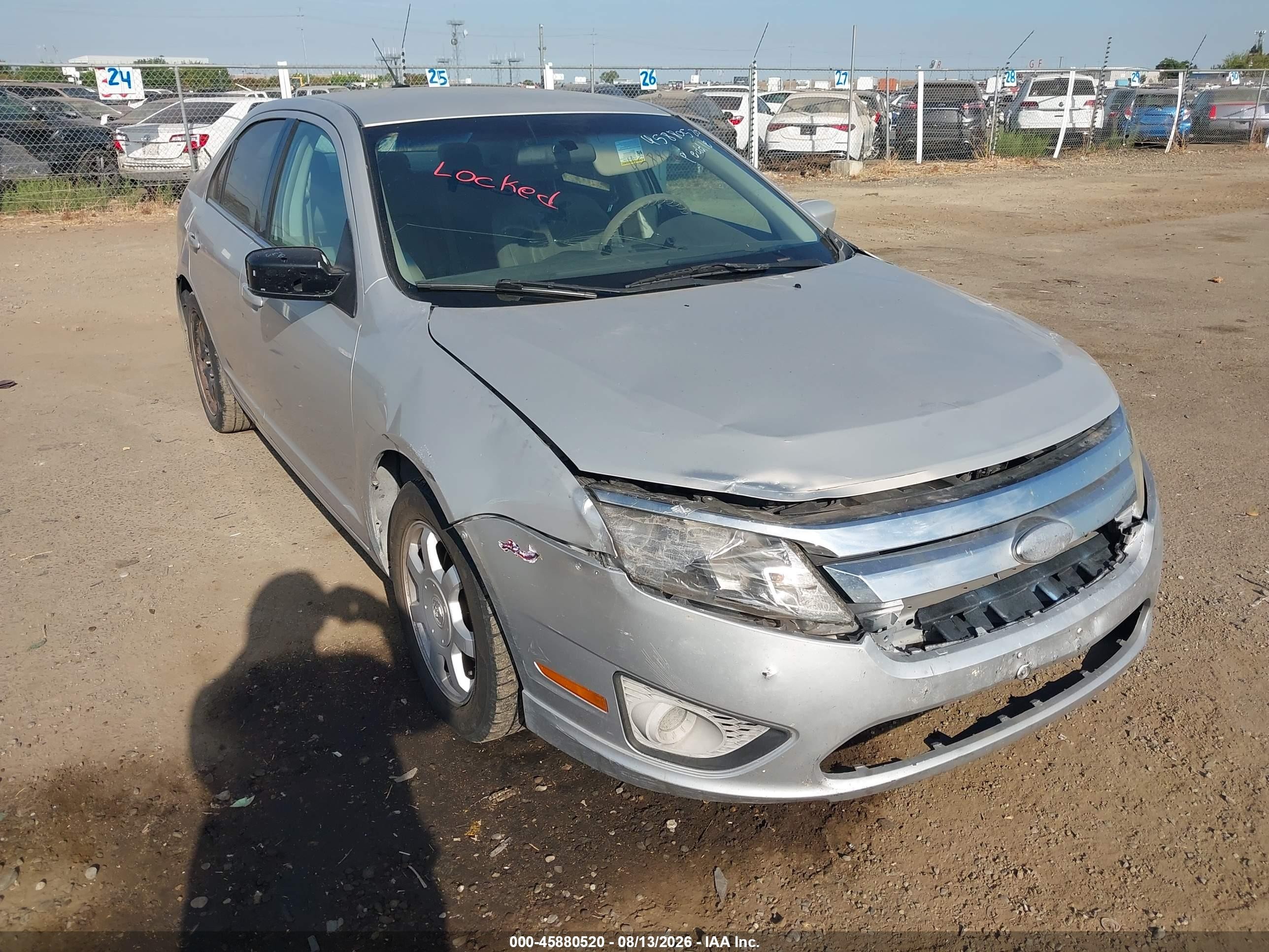 2010 Ford Fusion Se Gray vin: 3FAHP0HA9AR141779