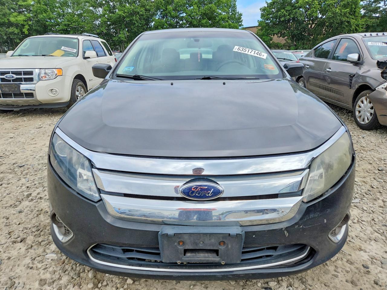 2010 Ford Fusion Se Gray vin: 3FAHP0HA9AR158825