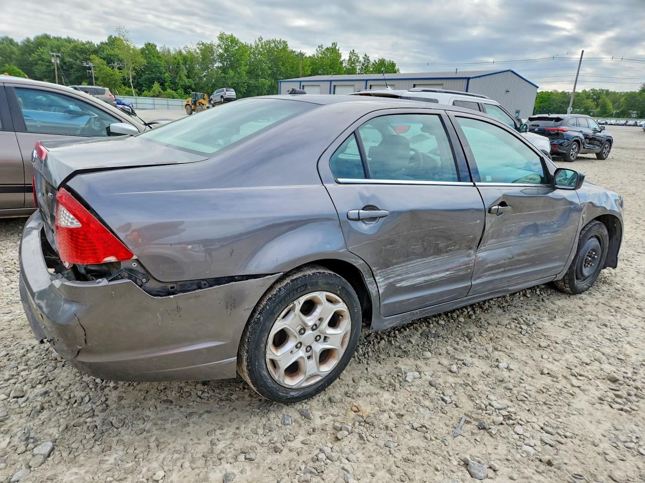 2010 Ford Fusion Se Gray vin: 3FAHP0HA9AR158825