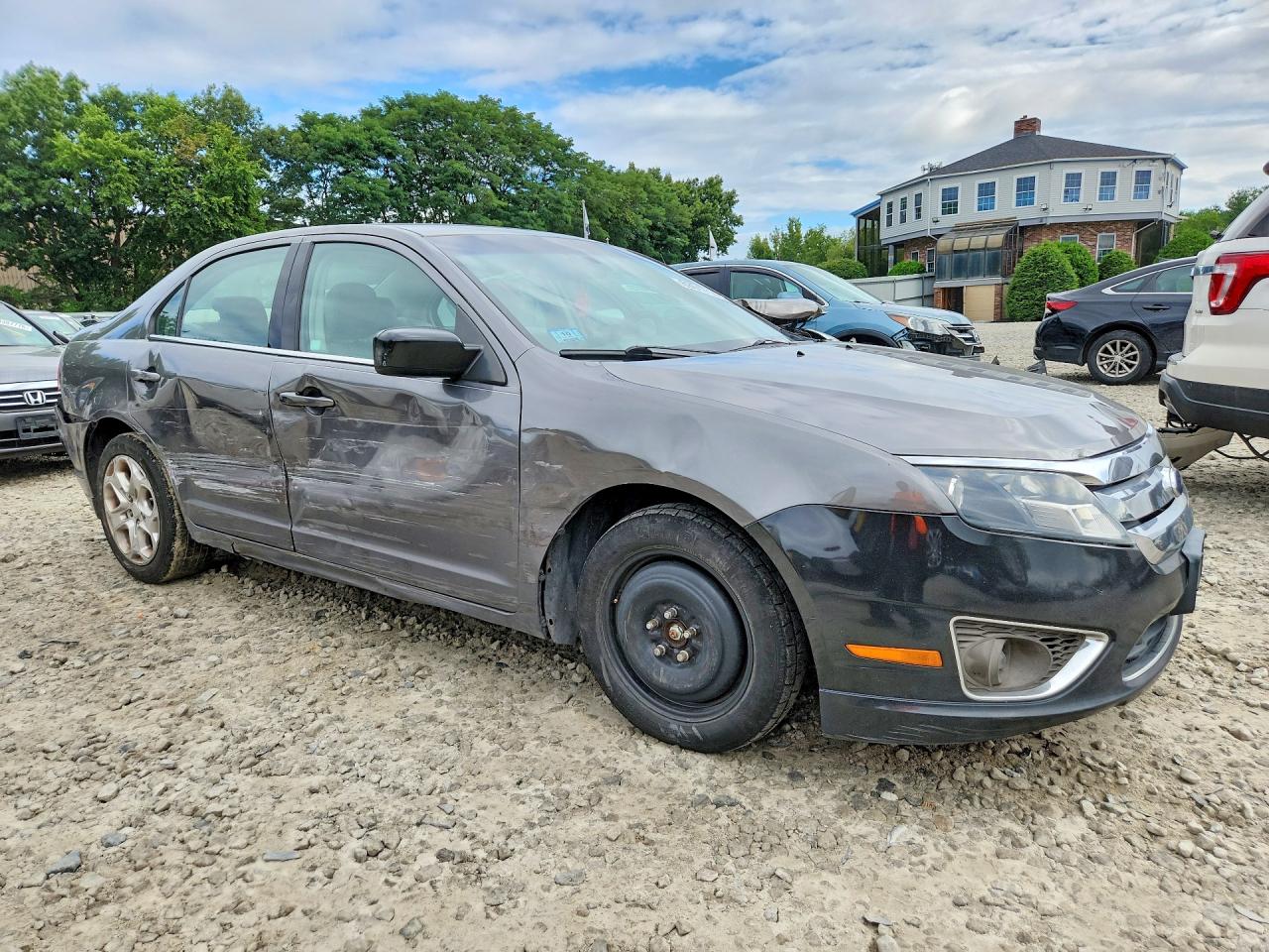 2010 Ford Fusion Se Gray vin: 3FAHP0HA9AR158825