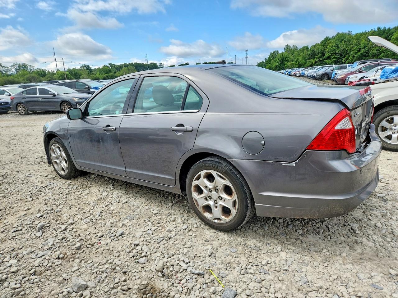 2010 Ford Fusion Se Gray vin: 3FAHP0HA9AR158825