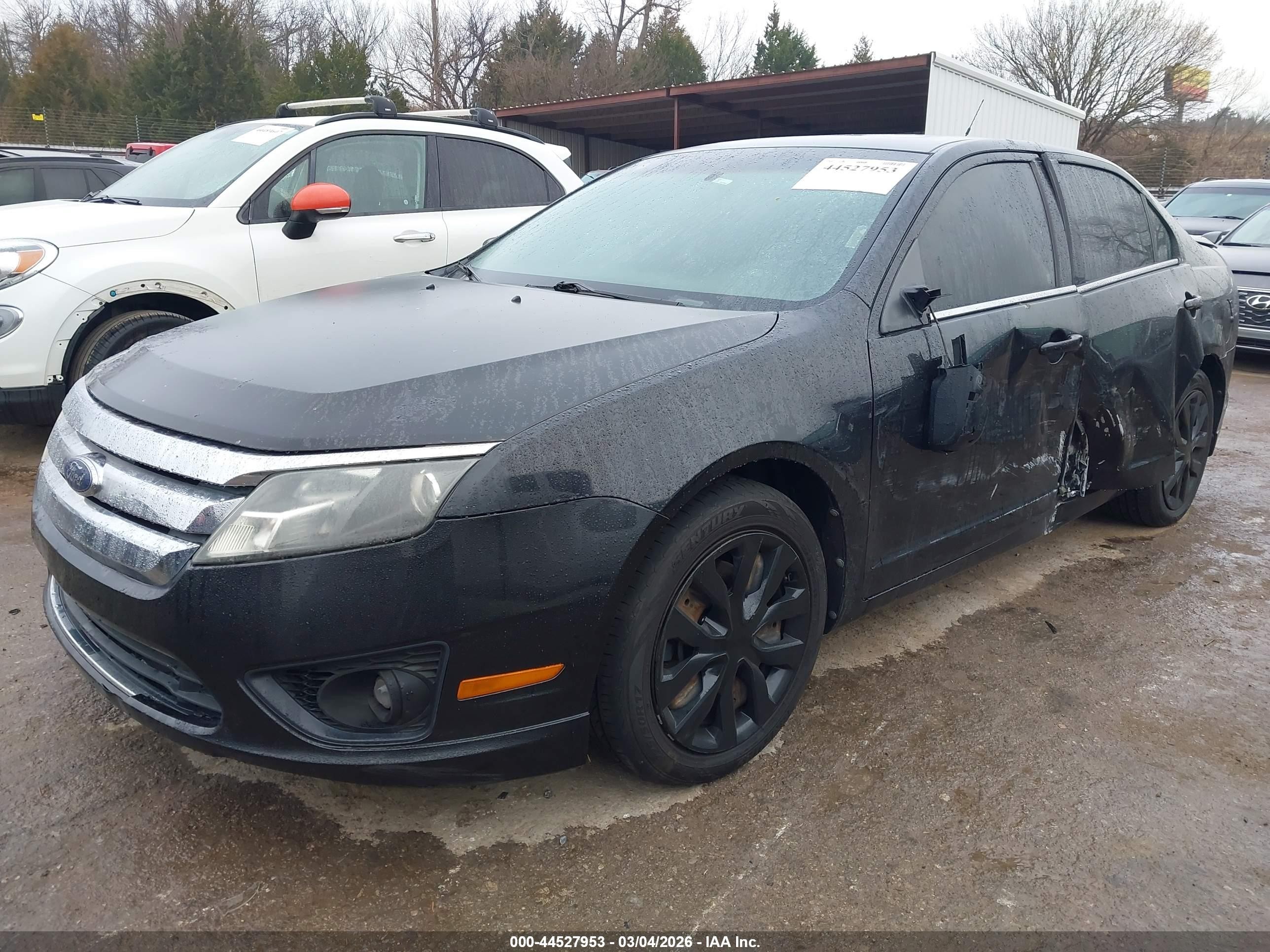 2010 Ford Fusion Se Black vin: 3FAHP0HA9AR177763
