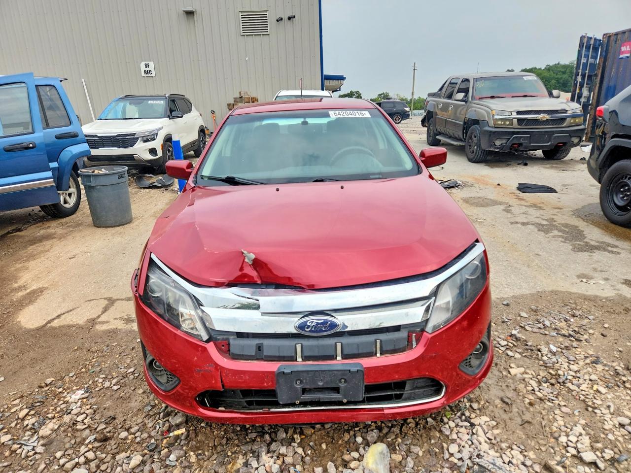 2010 Ford Fusion Se Red vin: 3FAHP0HA9AR201818