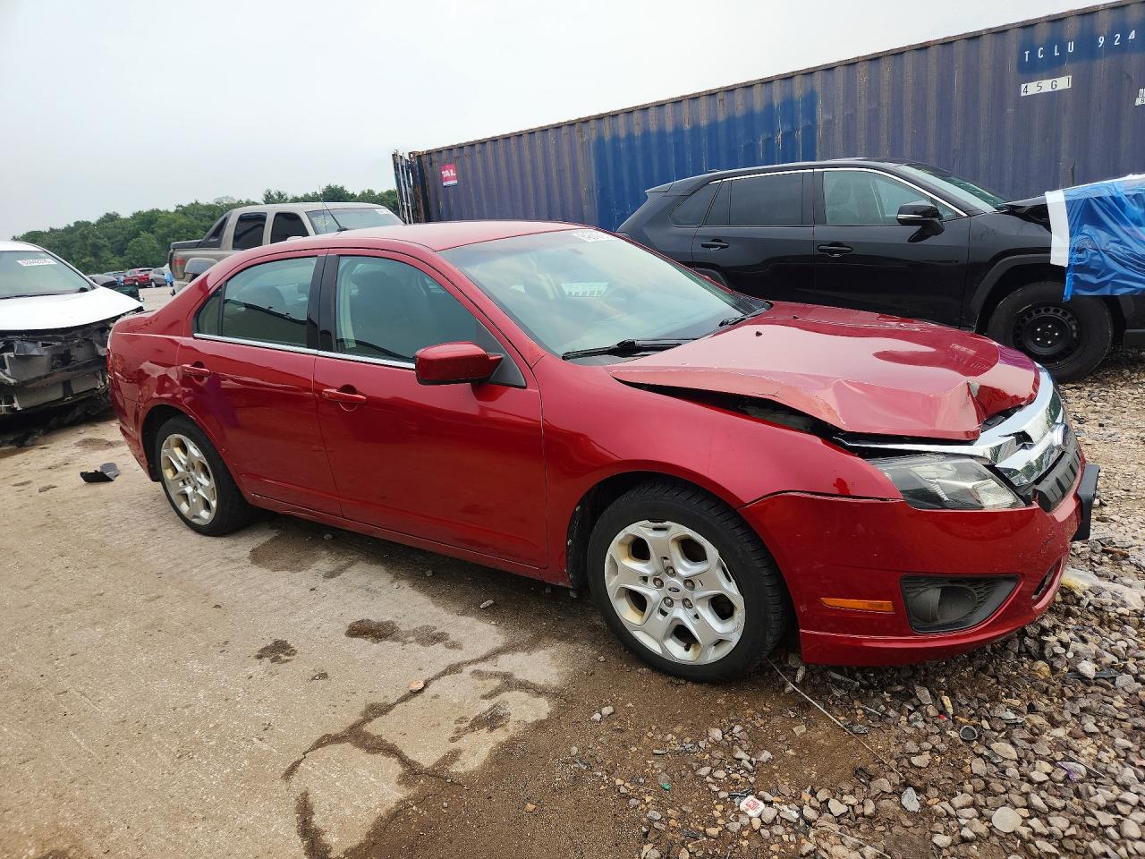 2010 Ford Fusion Se Red vin: 3FAHP0HA9AR201818
