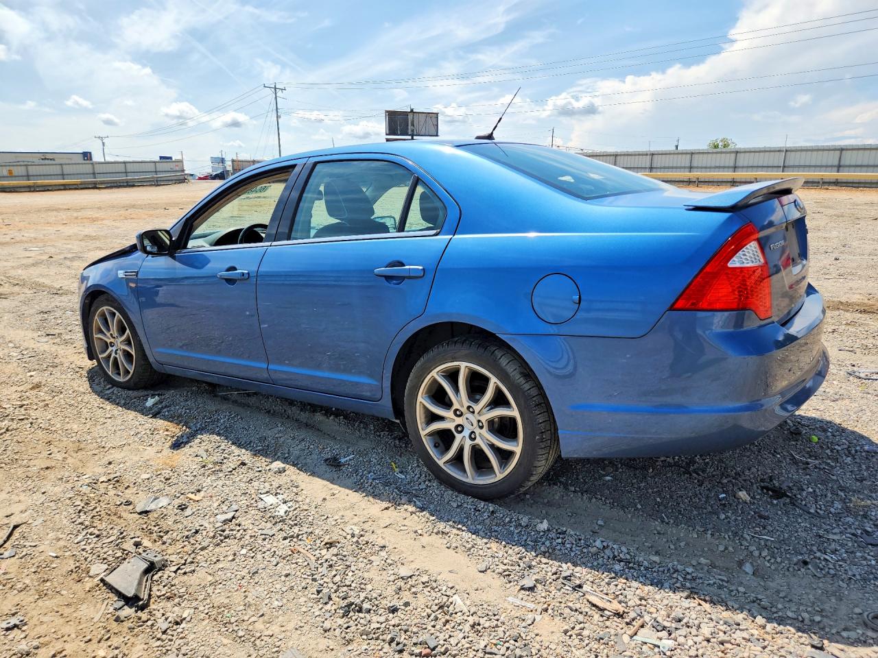 2010 Ford Fusion Se Blue vin: 3FAHP0HA9AR211474