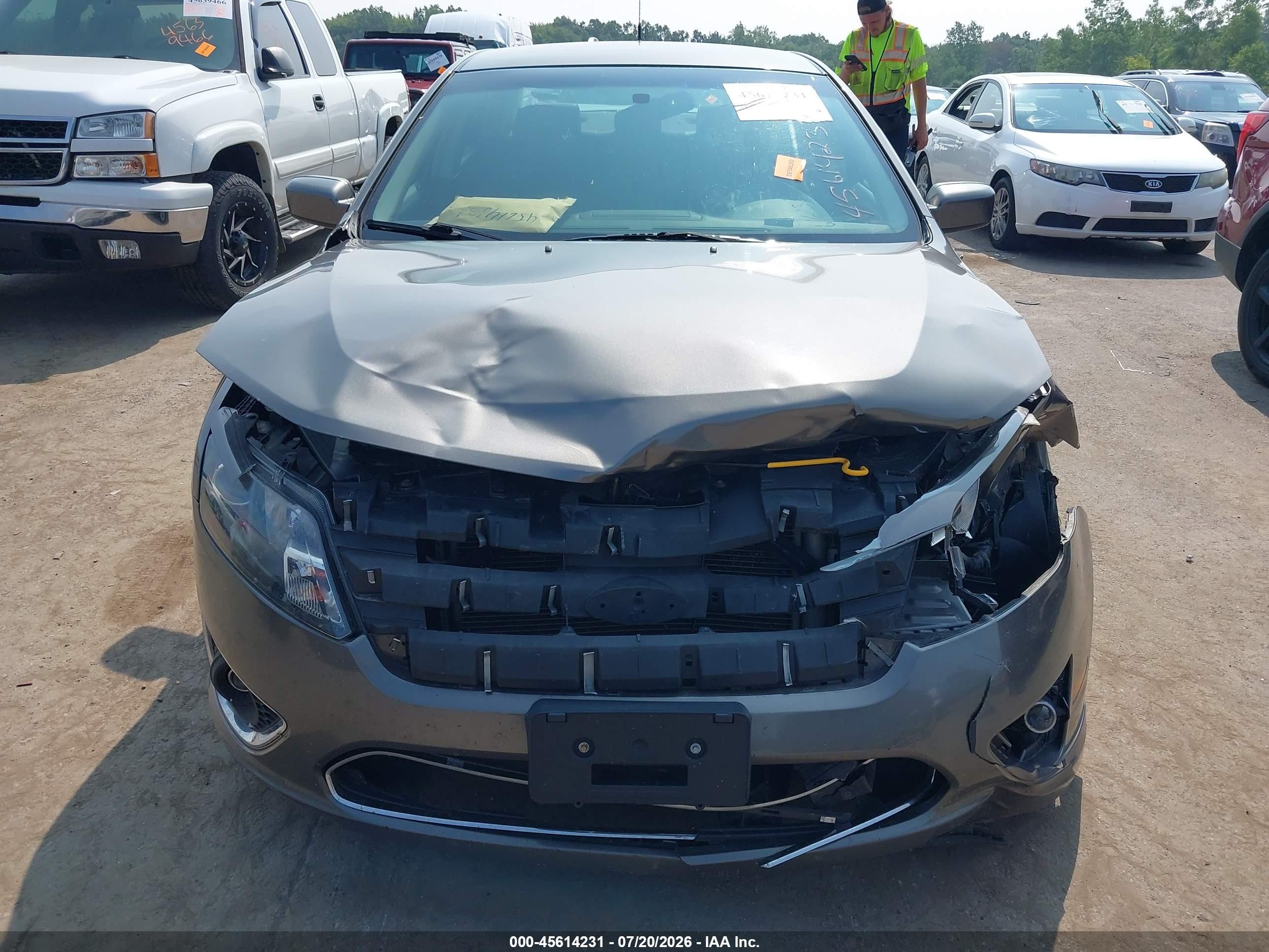 2010 Ford Fusion Se Gray vin: 3FAHP0HA9AR259993