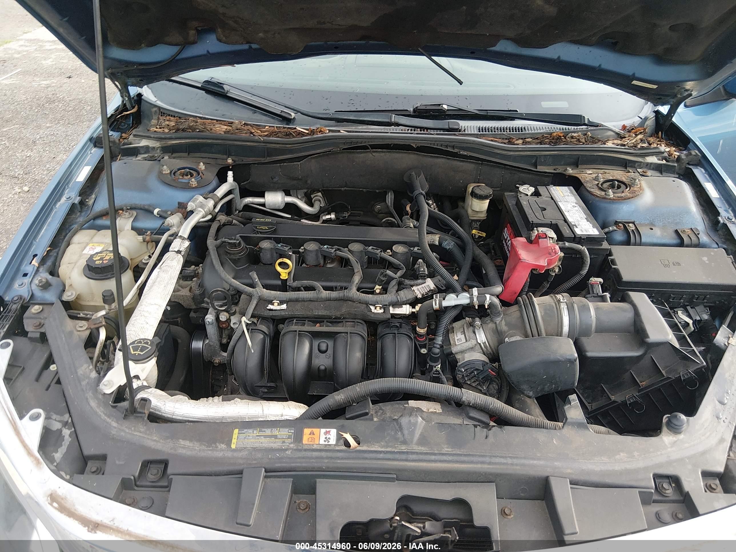 2010 Ford Fusion Se Blue vin: 3FAHP0HA9AR274512