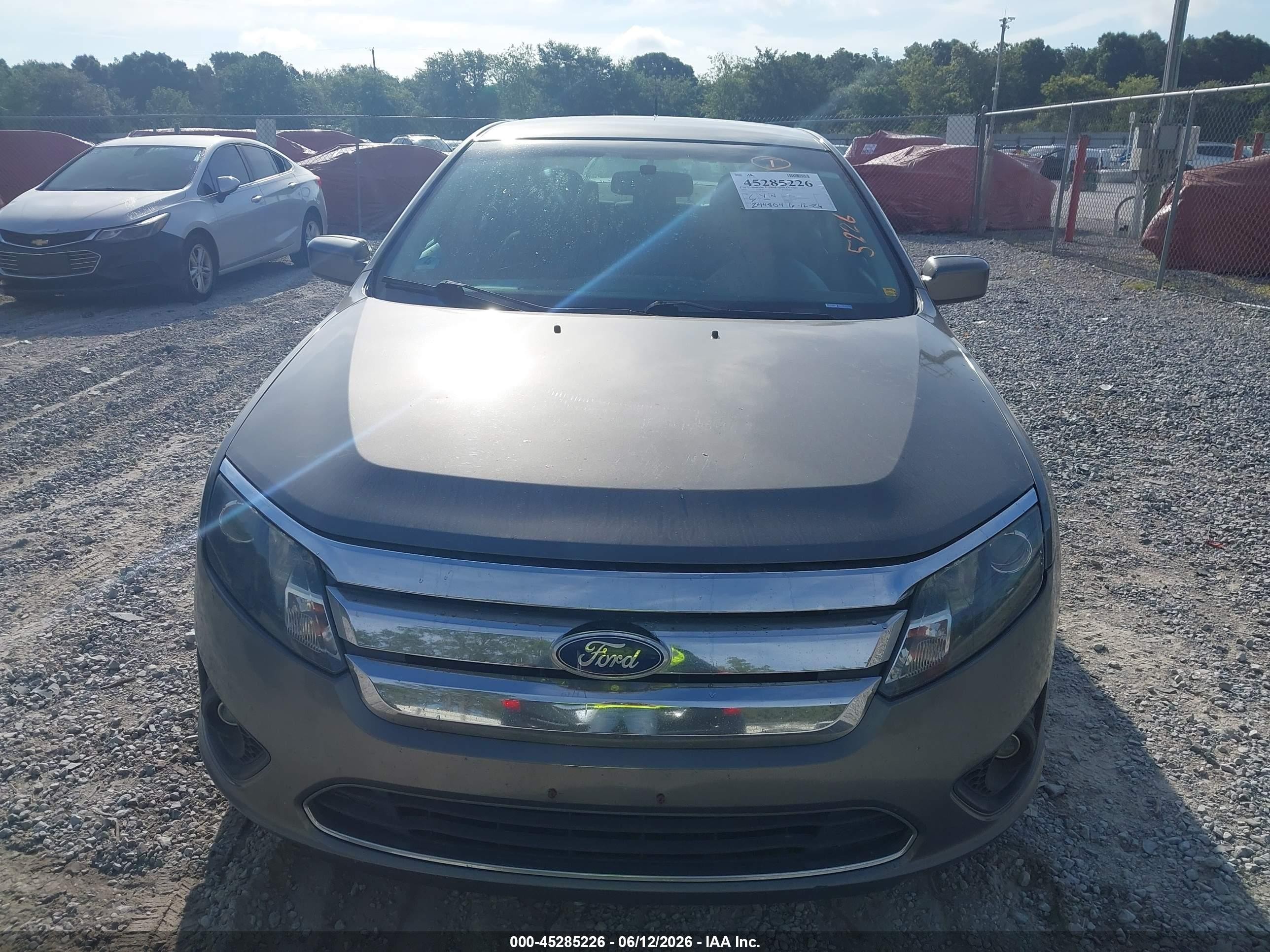 2010 Ford Fusion Se Gray vin: 3FAHP0HA9AR290029