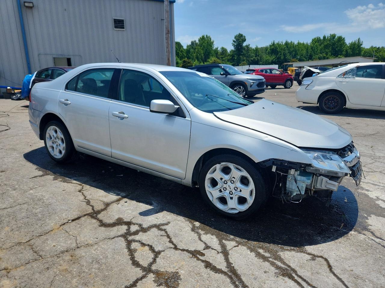 2010 Ford Fusion Se Silver vin: 3FAHP0HA9AR342114