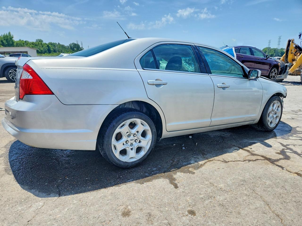 2010 Ford Fusion Se Silver vin: 3FAHP0HA9AR342114