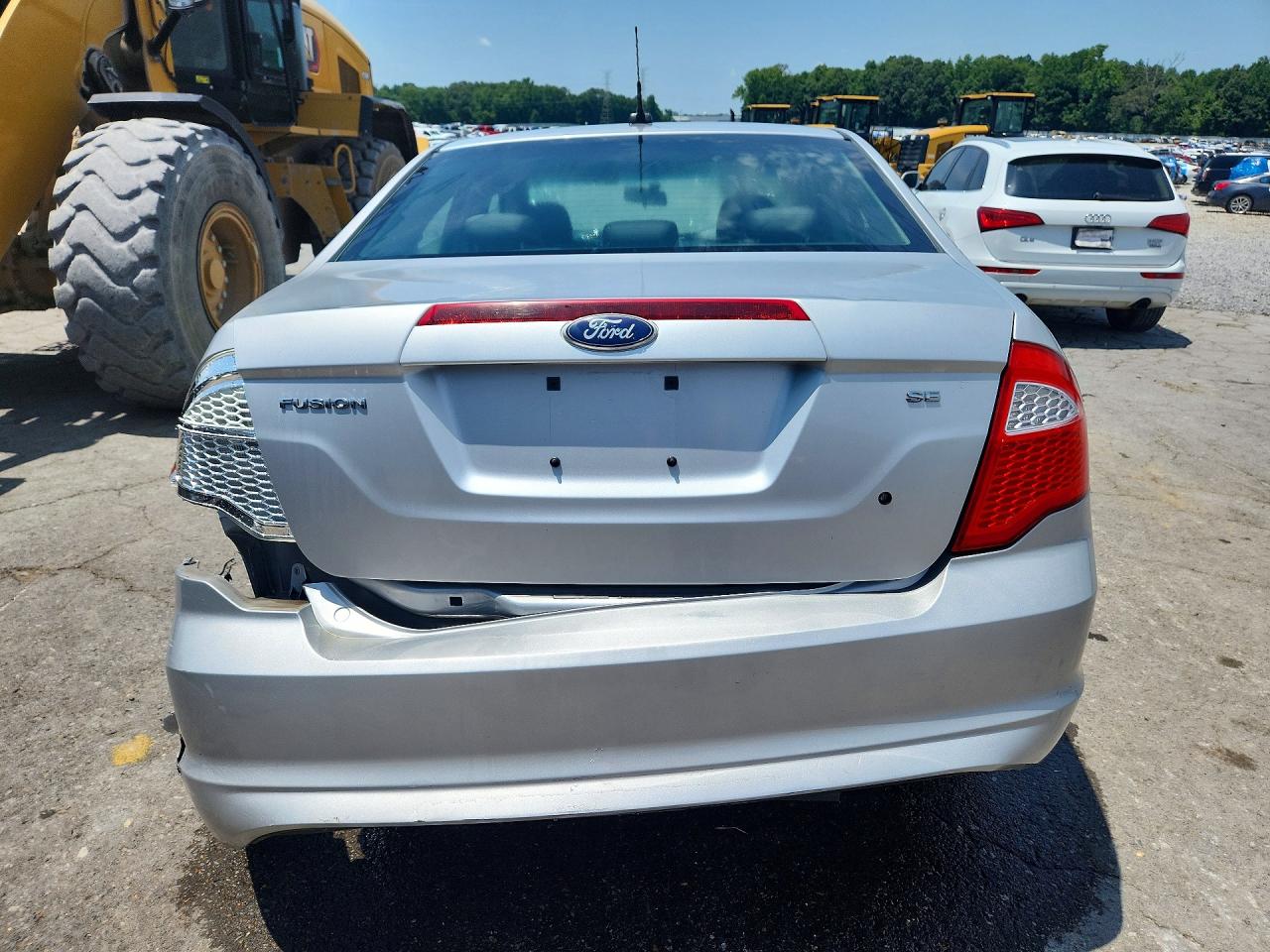 2010 Ford Fusion Se Silver vin: 3FAHP0HA9AR342114