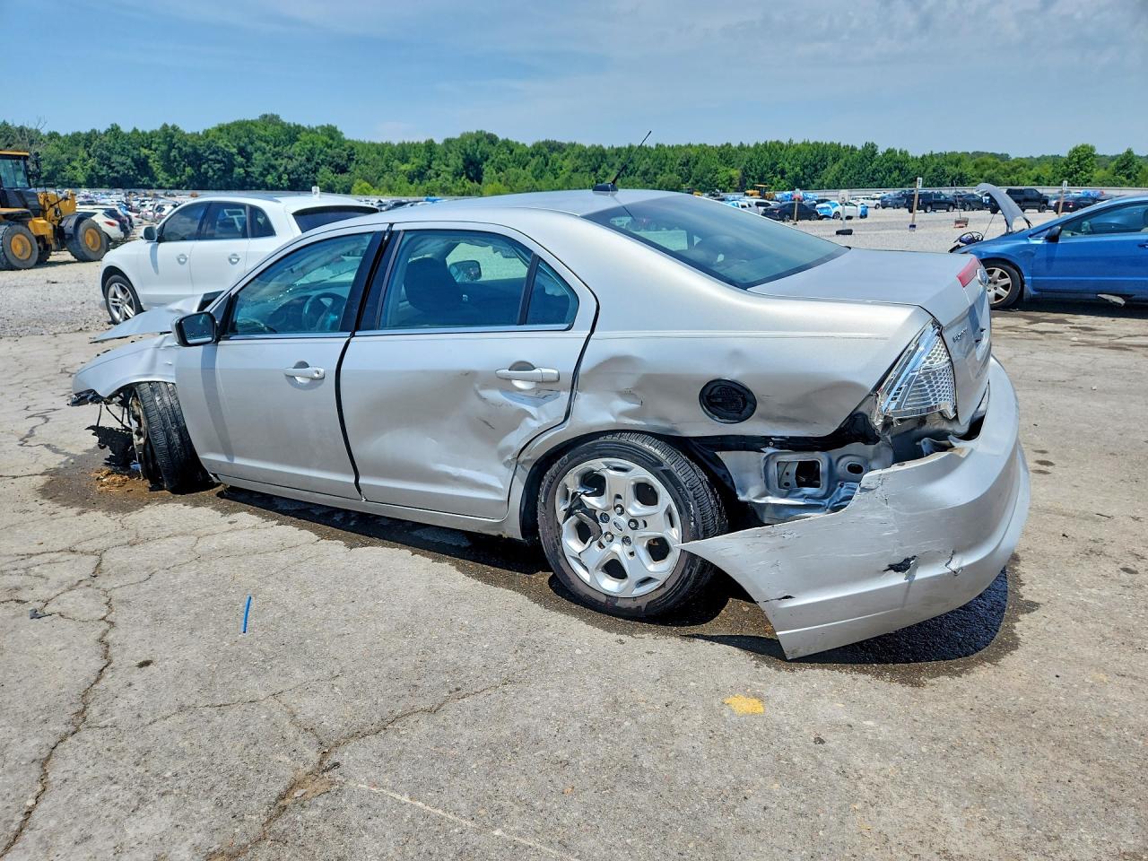2010 Ford Fusion Se Silver vin: 3FAHP0HA9AR342114