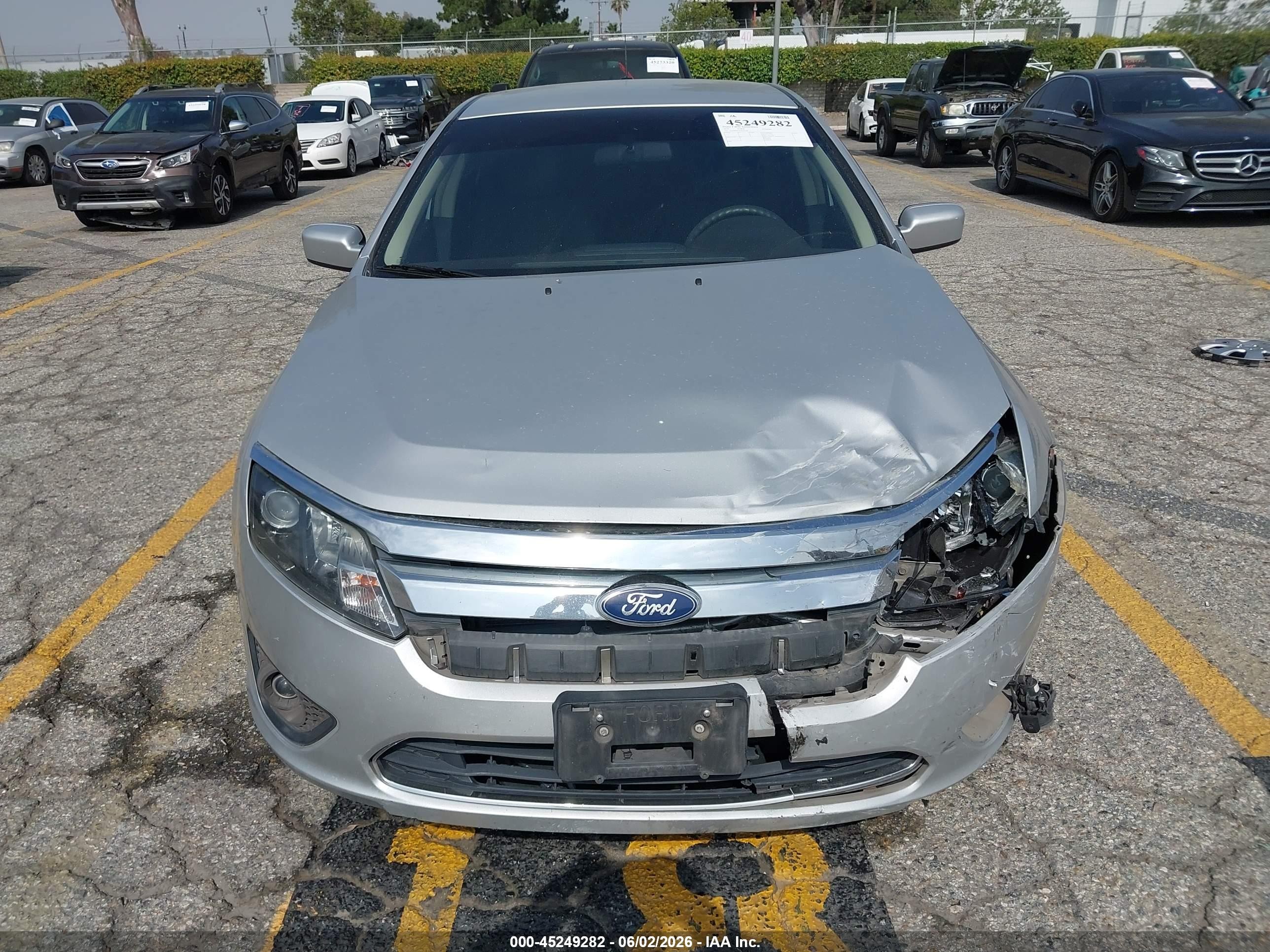 2010 Ford Fusion Se Silver vin: 3FAHP0HA9AR361360