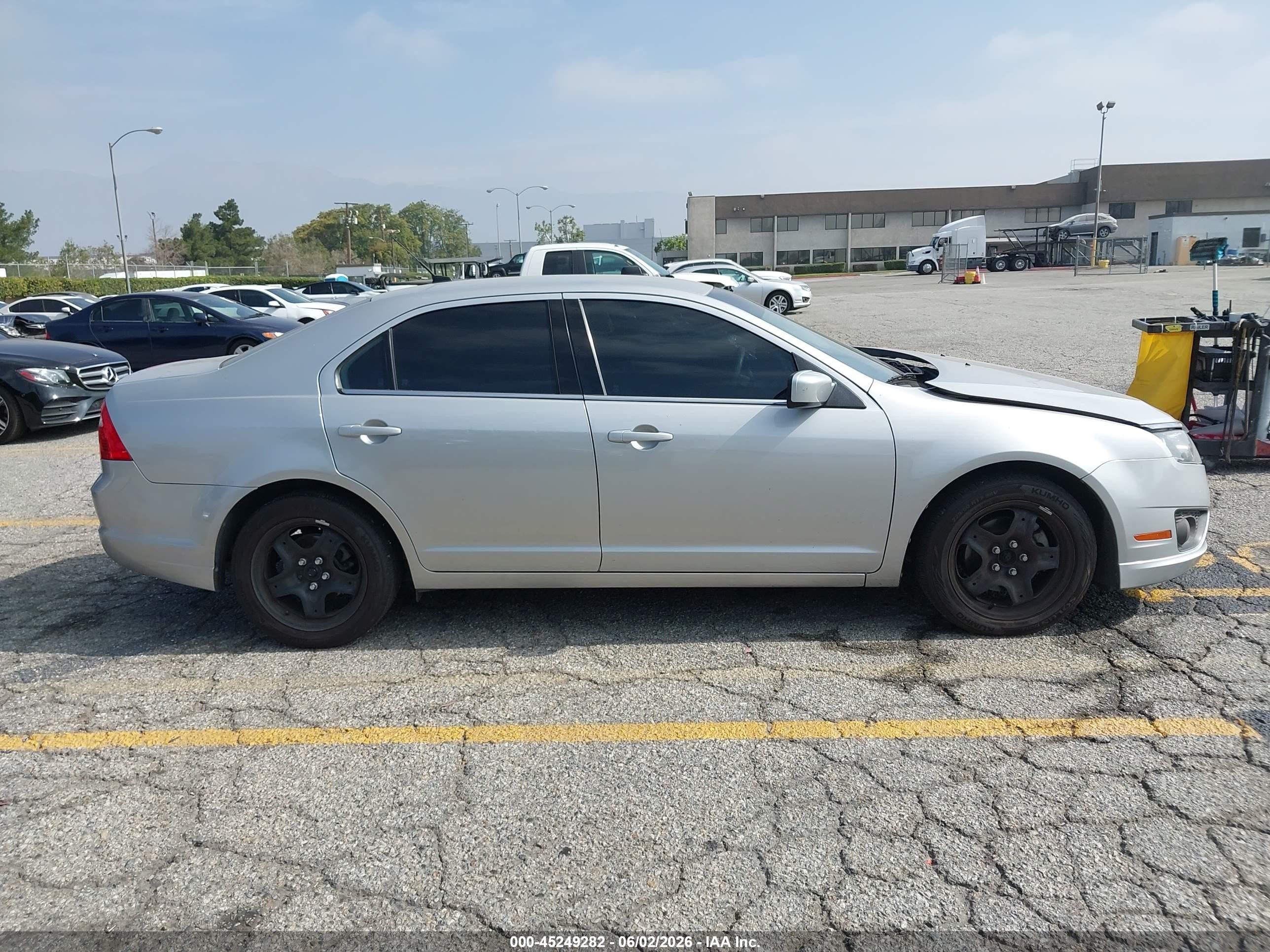 2010 Ford Fusion Se Silver vin: 3FAHP0HA9AR361360