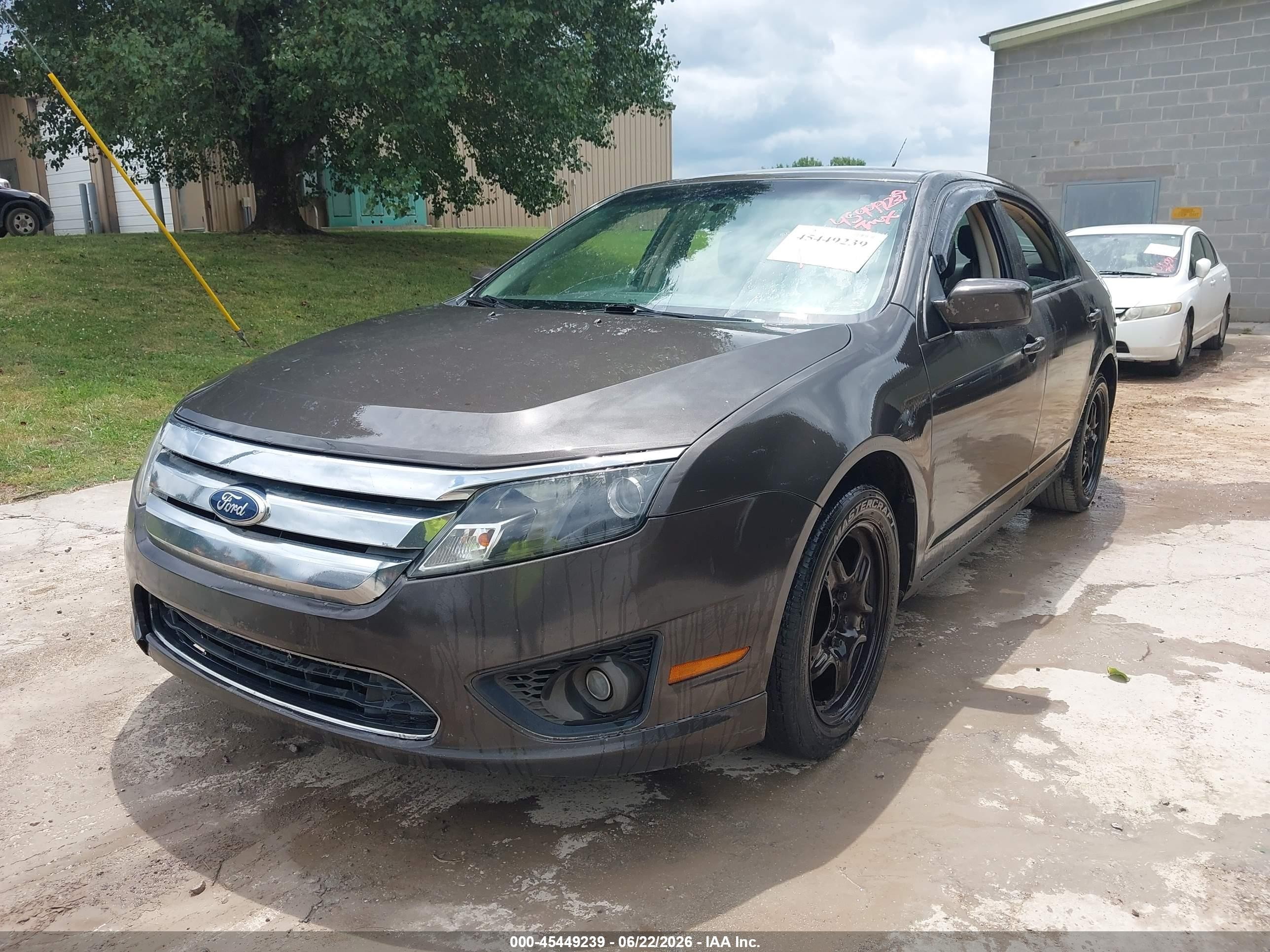 2011 Ford Fusion Se Gray vin: 3FAHP0HA9BR112705