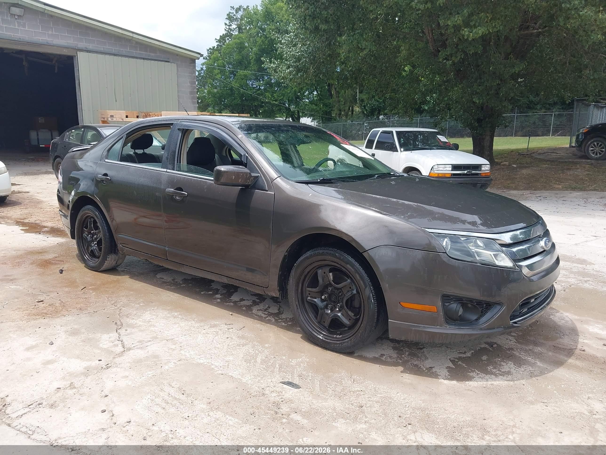 2011 Ford Fusion Se Gray vin: 3FAHP0HA9BR112705