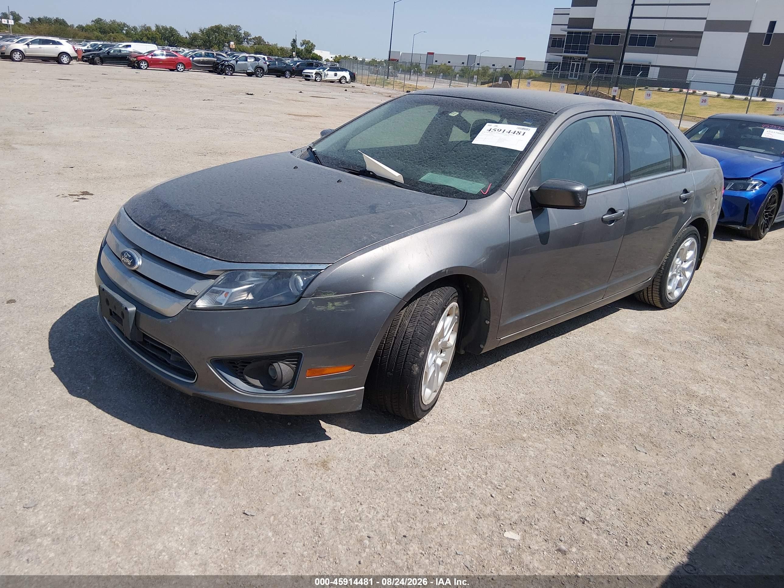 2011 Ford Fusion Se Gray vin: 3FAHP0HA9BR139418