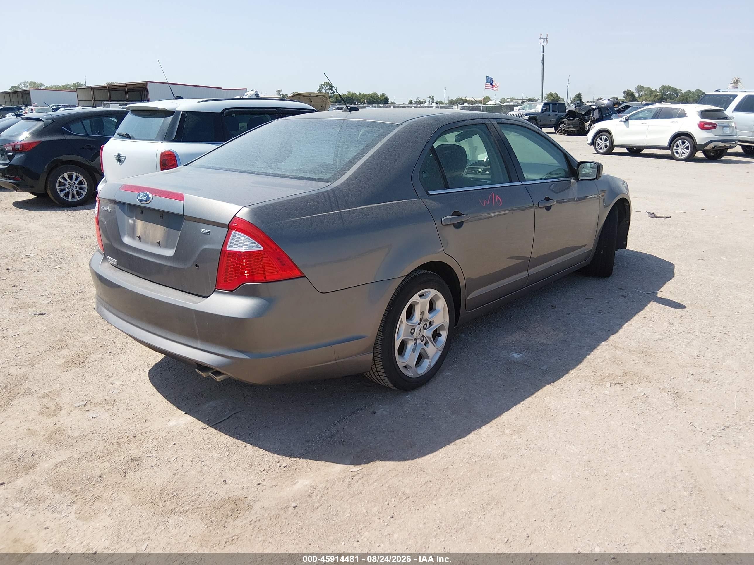 2011 Ford Fusion Se Gray vin: 3FAHP0HA9BR139418