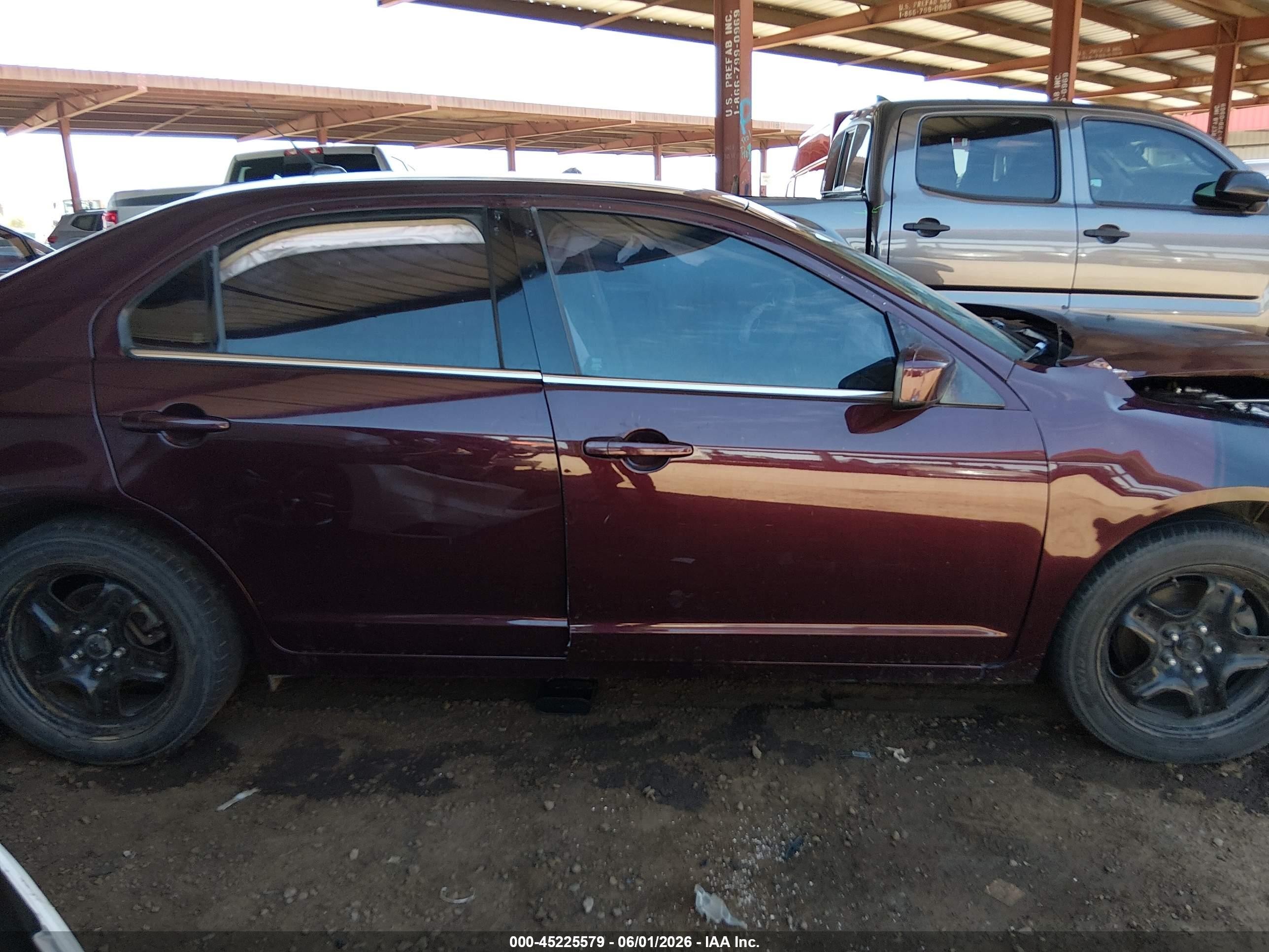 2011 Ford Fusion Se Maroon vin: 3FAHP0HA9BR161774